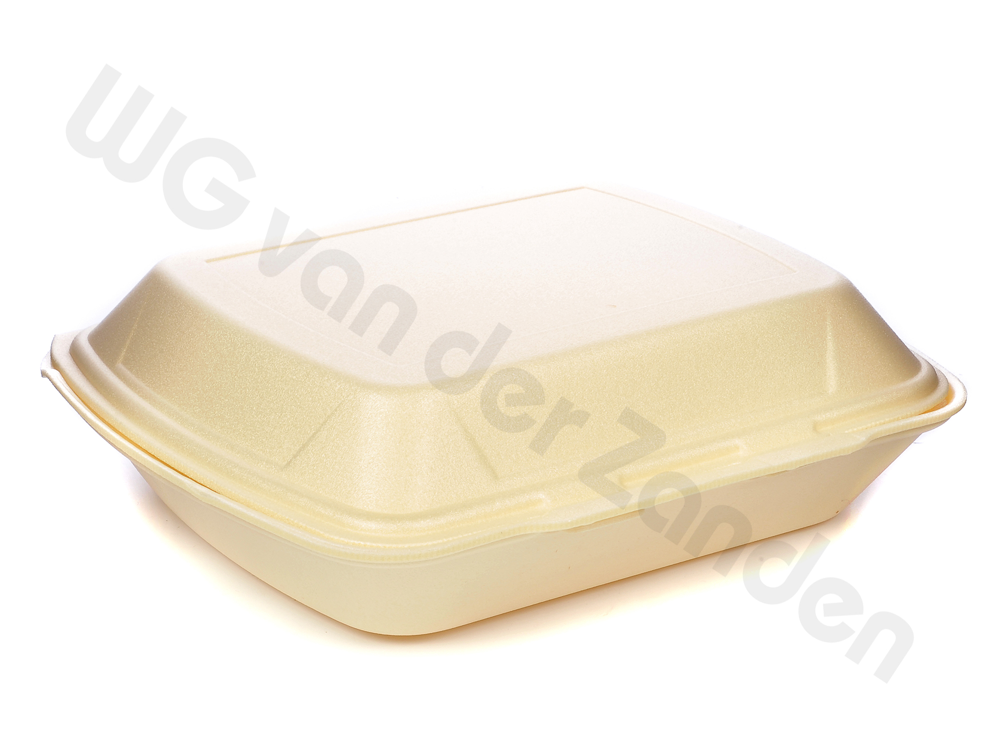 110050 FOOD BOX EPS (FOAM) 247X198X75MM 1 DIVIDED