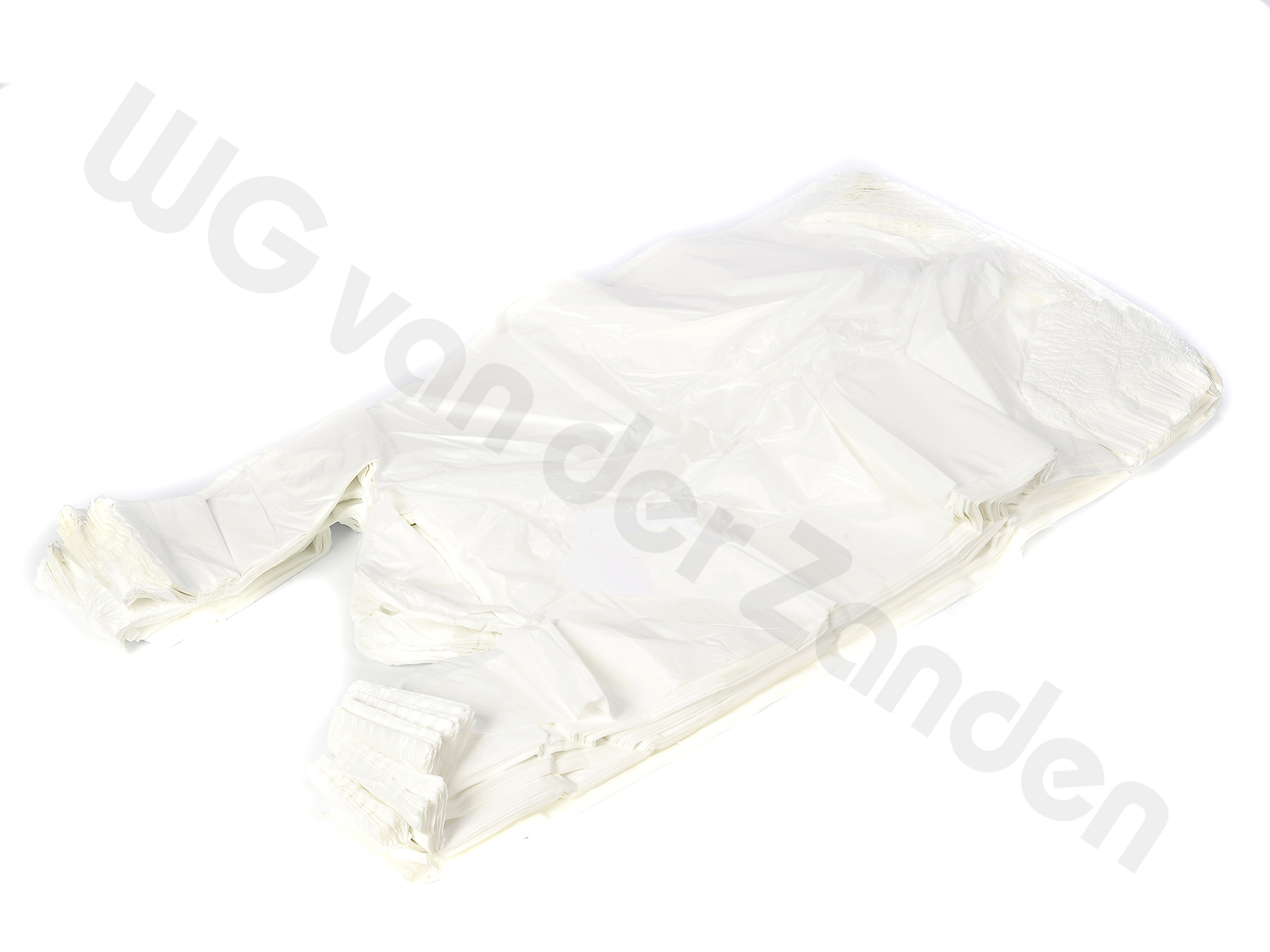 110070 BAG SHOPPING WHITE HDPE 30/10X60CM