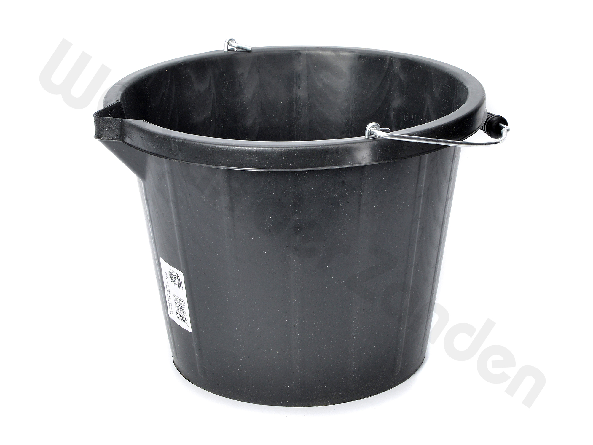 130065 BUCKET 14 LTR PLASTIC WITH SPOUT