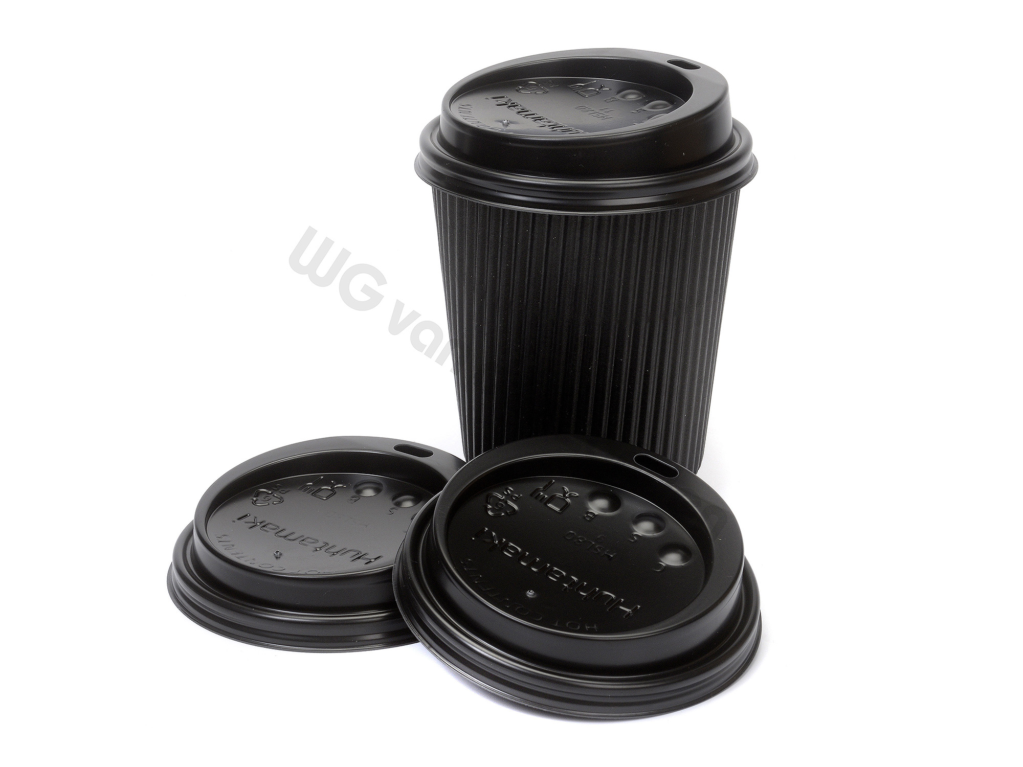 130073
 DEKSELS KUNSTSTOF COFFEE TO GO 12 OZ ZWART