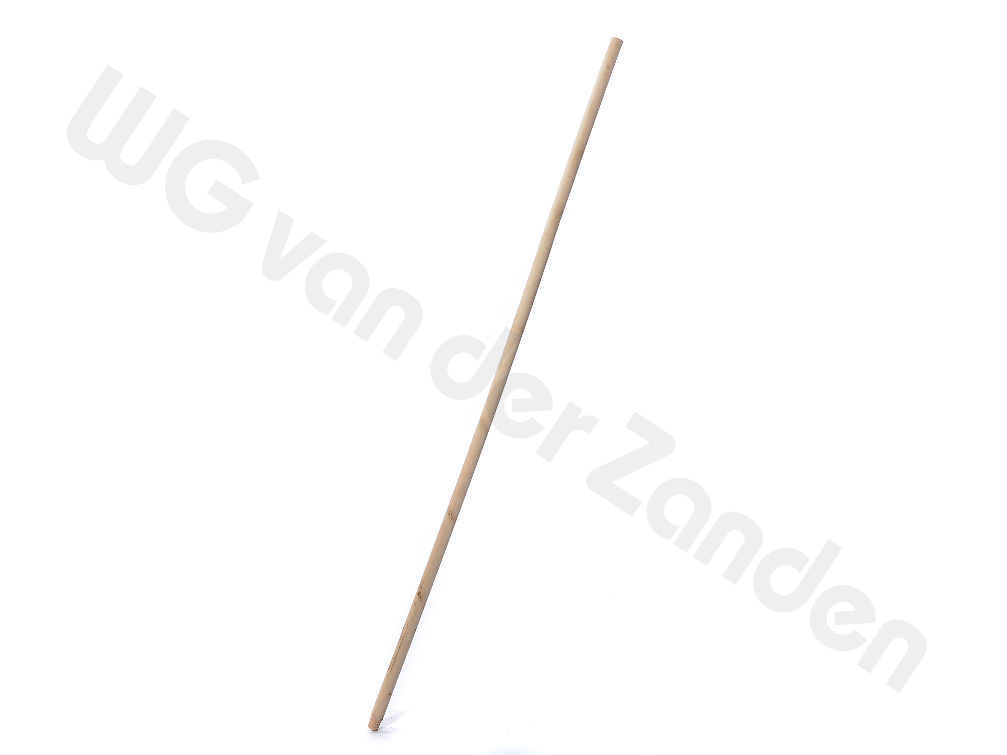 210015 BROOM / MOP HANDLE WOOD 120X2.2CMØ  SCREW END