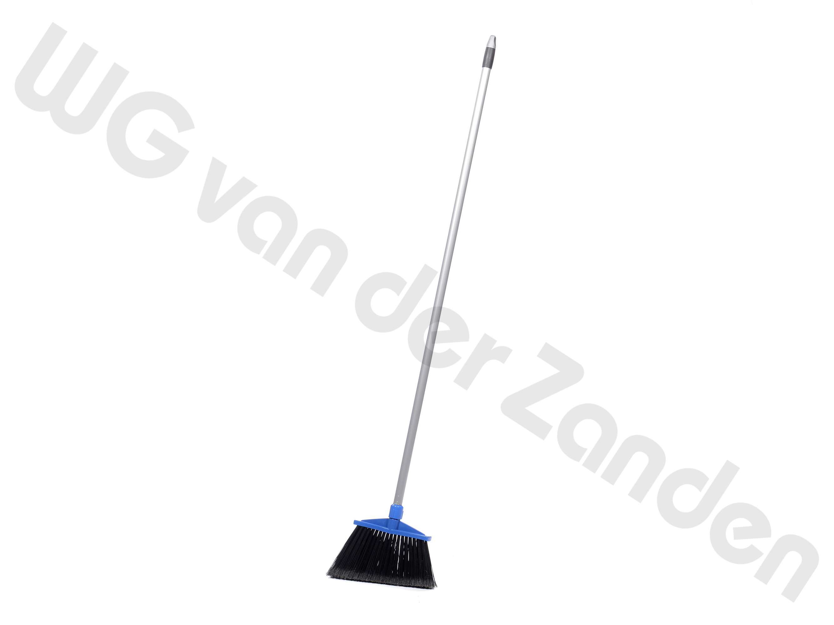 210074 BEZEM KAMERVEGER &quot;ANGLE BROOM&quot; NYLON 33CM COMPLEET MET STEEL