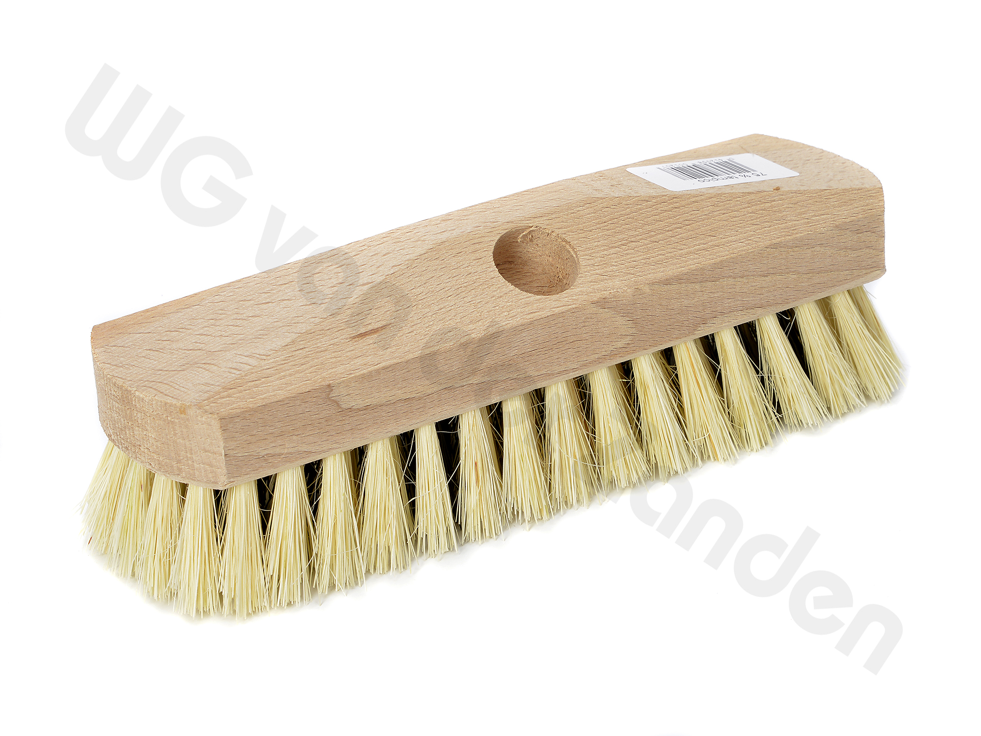 210114 BRUSH DECK SCRUB ANCHOR FIBER WOOD 23CM LINEA