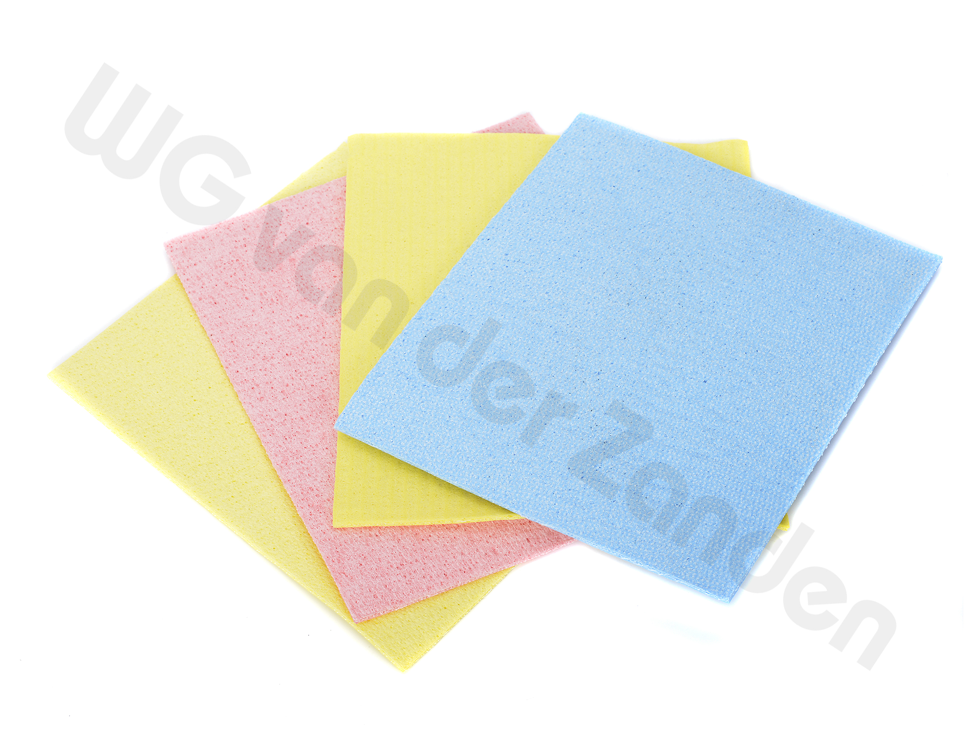 210642 SPONGE CLOTH 20X17CM 3 COLOUR SET