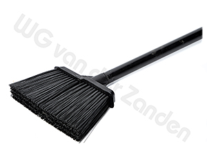 210654 BRUSH FOR DUST PAN LOBBY  PROF. PLASTIC BLACK