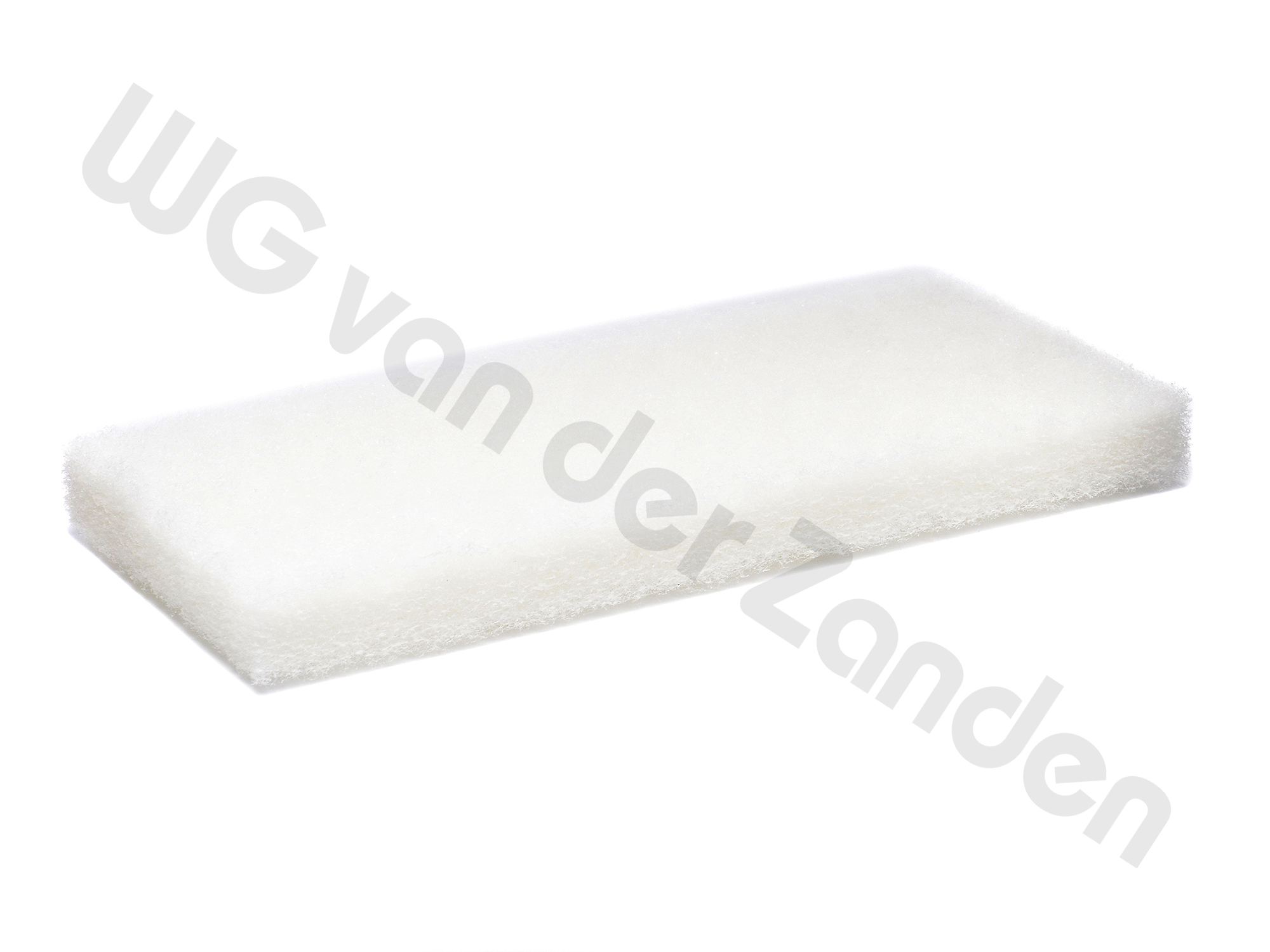 211072 GRIDDLE PAD KLEIN 150X90X25MM FIJN /  WIT