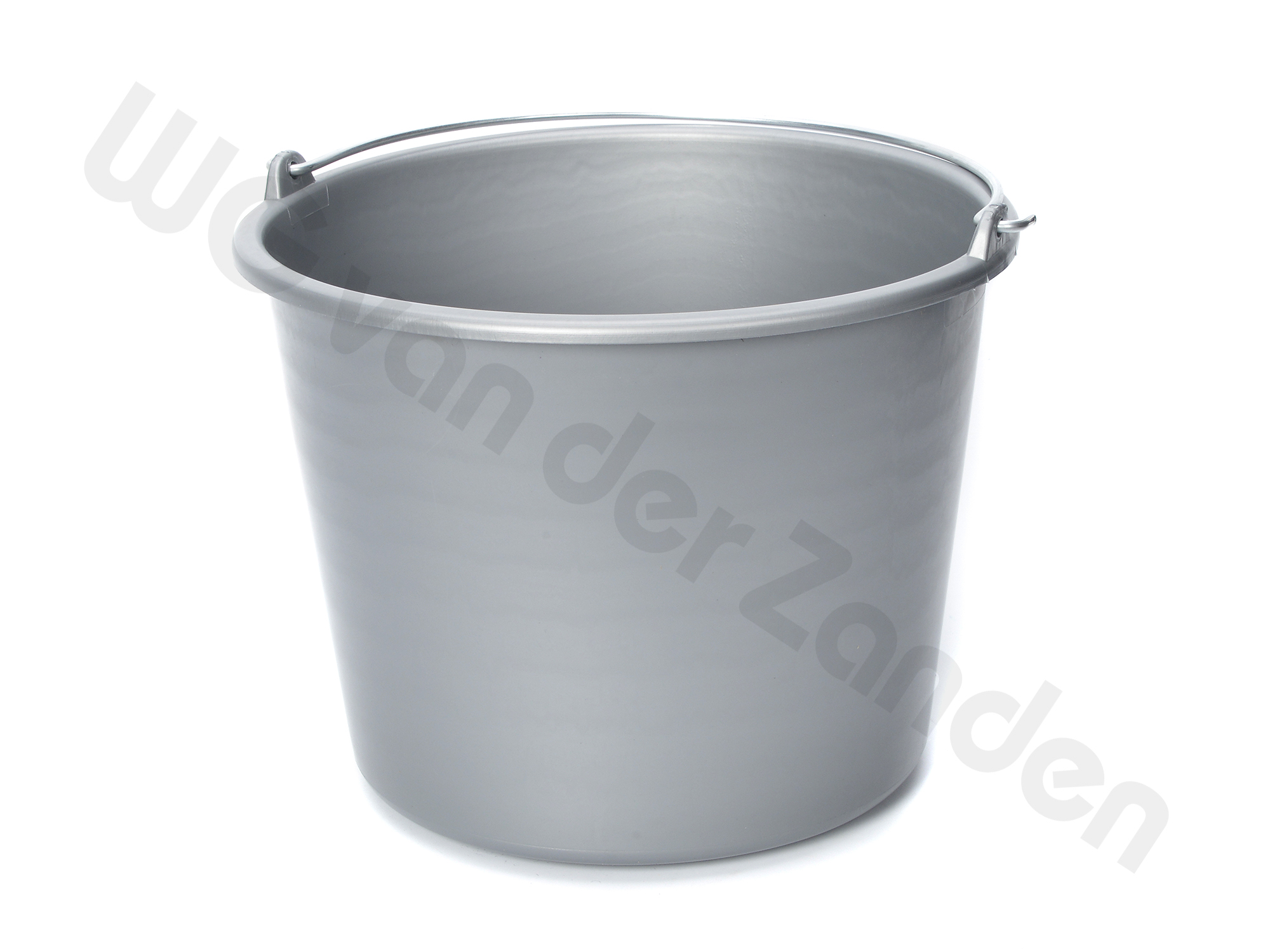 211212 BUCKET 12 LTR PLASTIC GREY