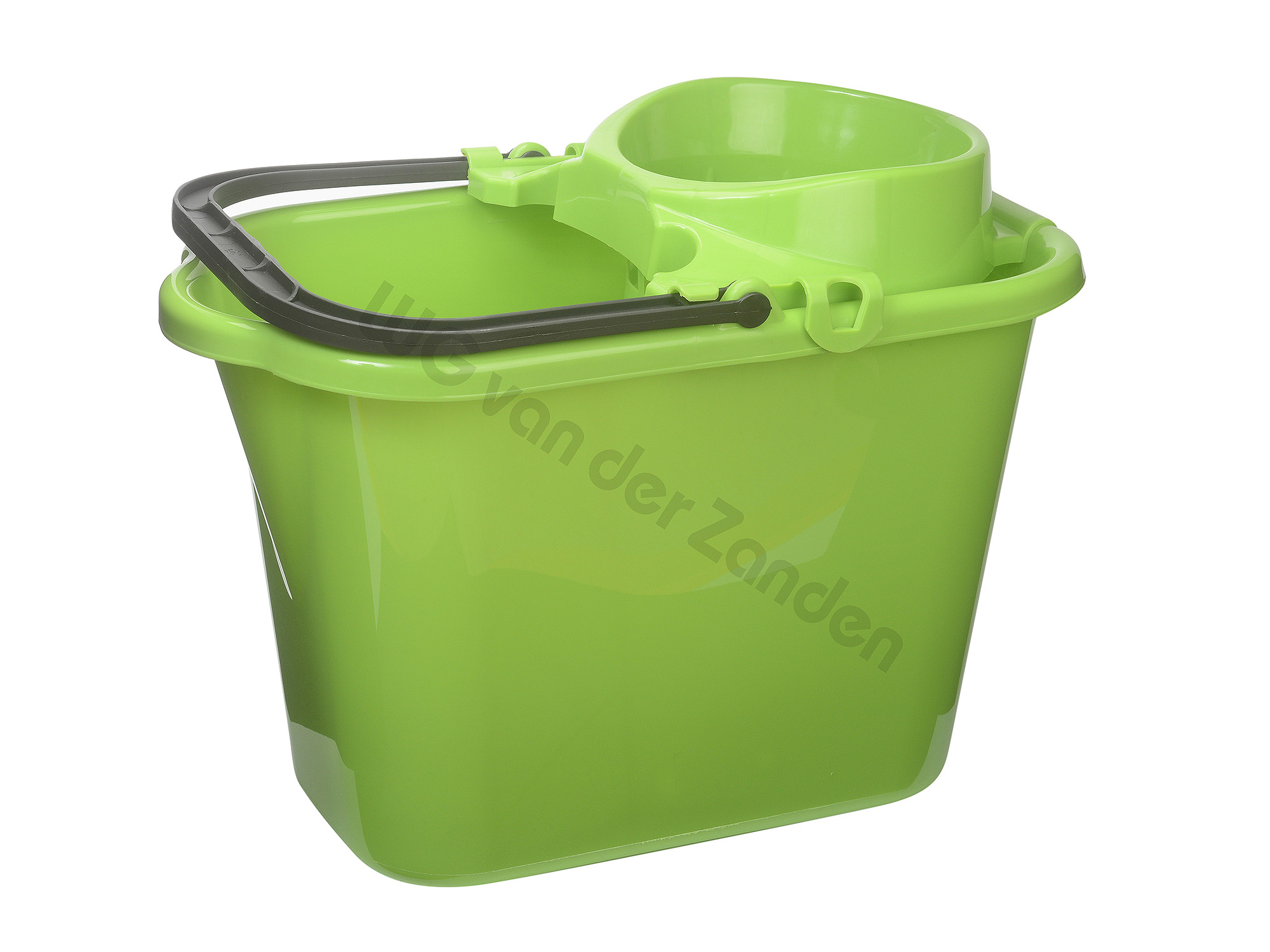 215006 MOP EMMER 9.5 LTR MET KORF KUNSTSTOF LICHT