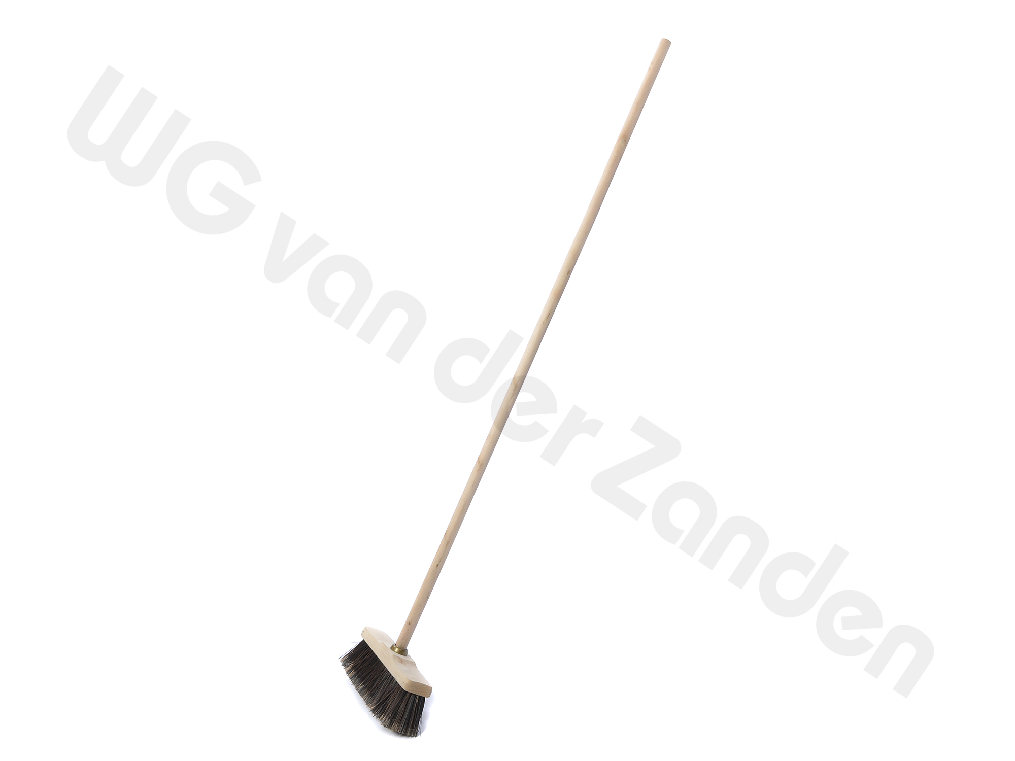 215096 BRUSH SWEEPING SOFT 28CM WOOD WITH HANDLE