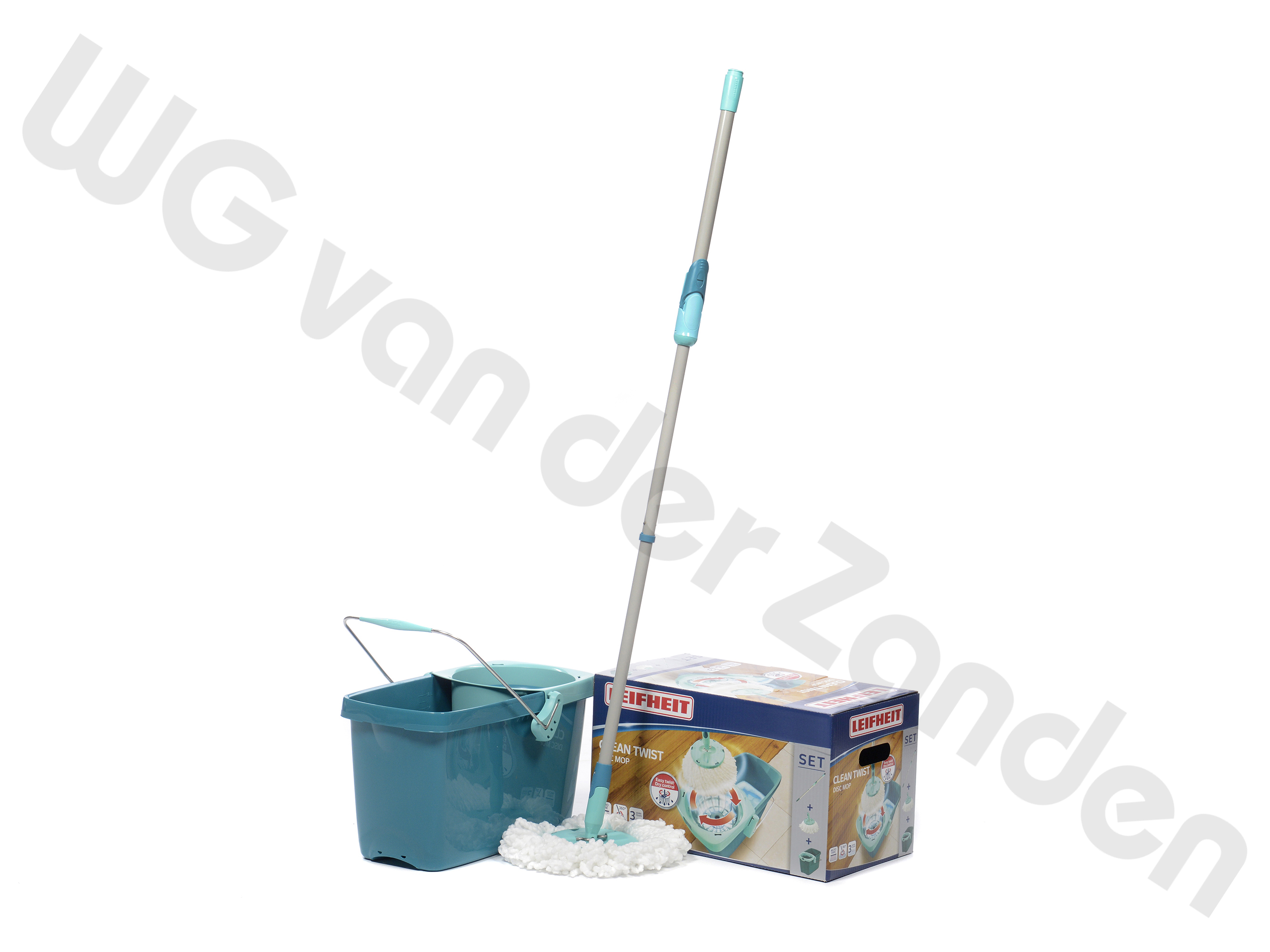 215105 MOP LEIFHEIT CLEAN TWIST MOP SYSTEEM COMPLEET MET EMMER