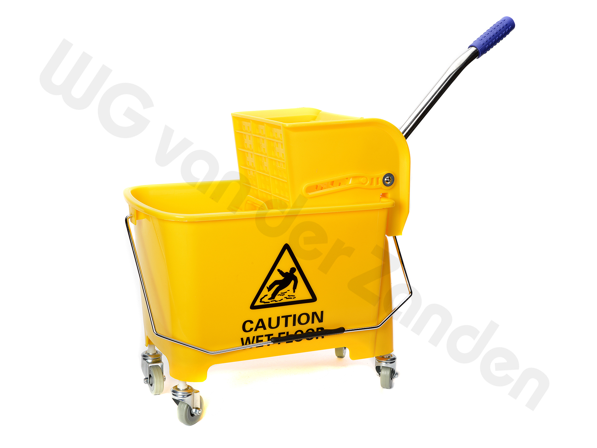 218002 MOP BUCKET SINGLE TROLLEY PLASTIC 1X20 LTR