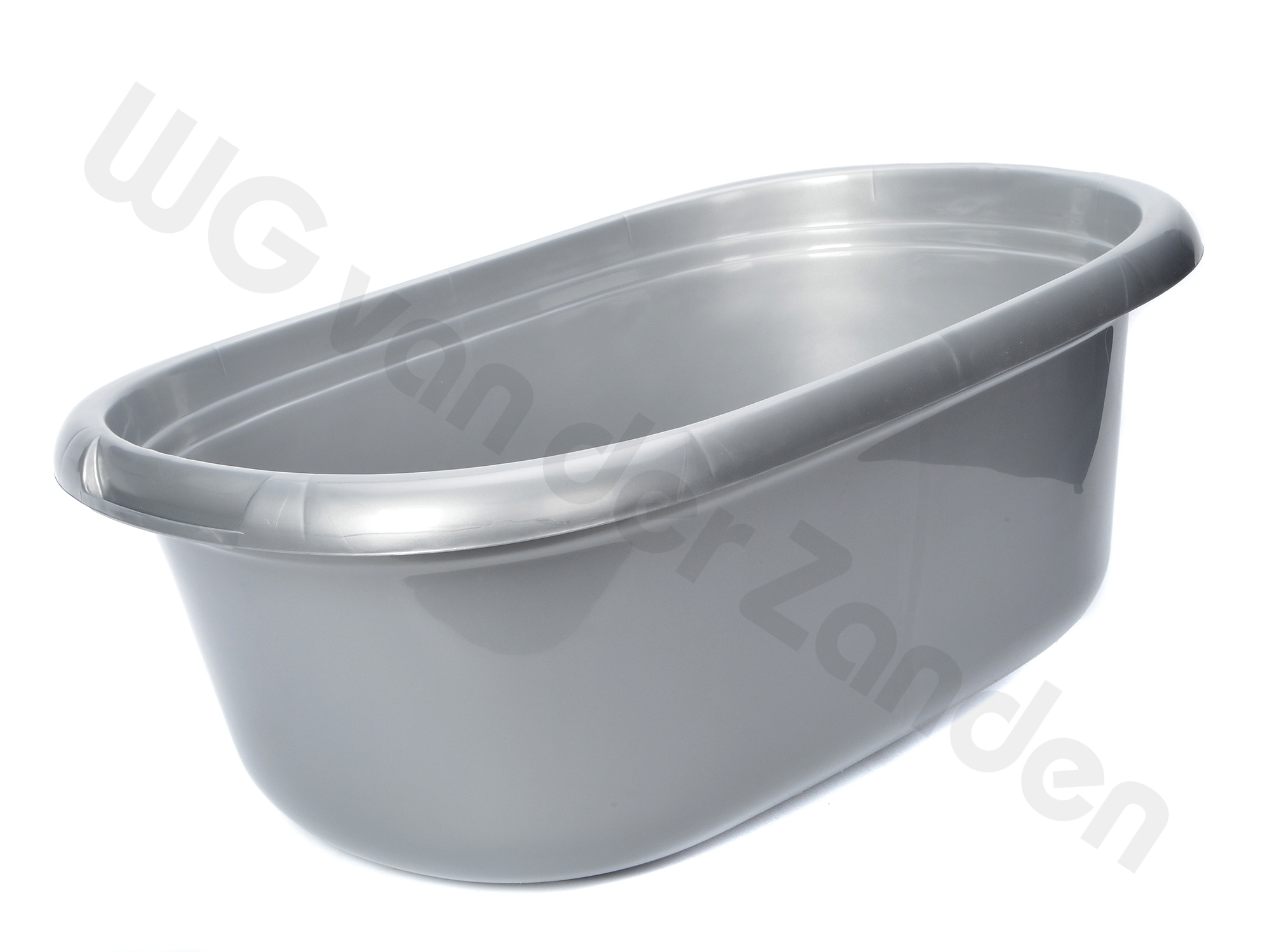 219010 WASH BASIN PLASTIC 65X44X25CM OVAL / 40 LTR