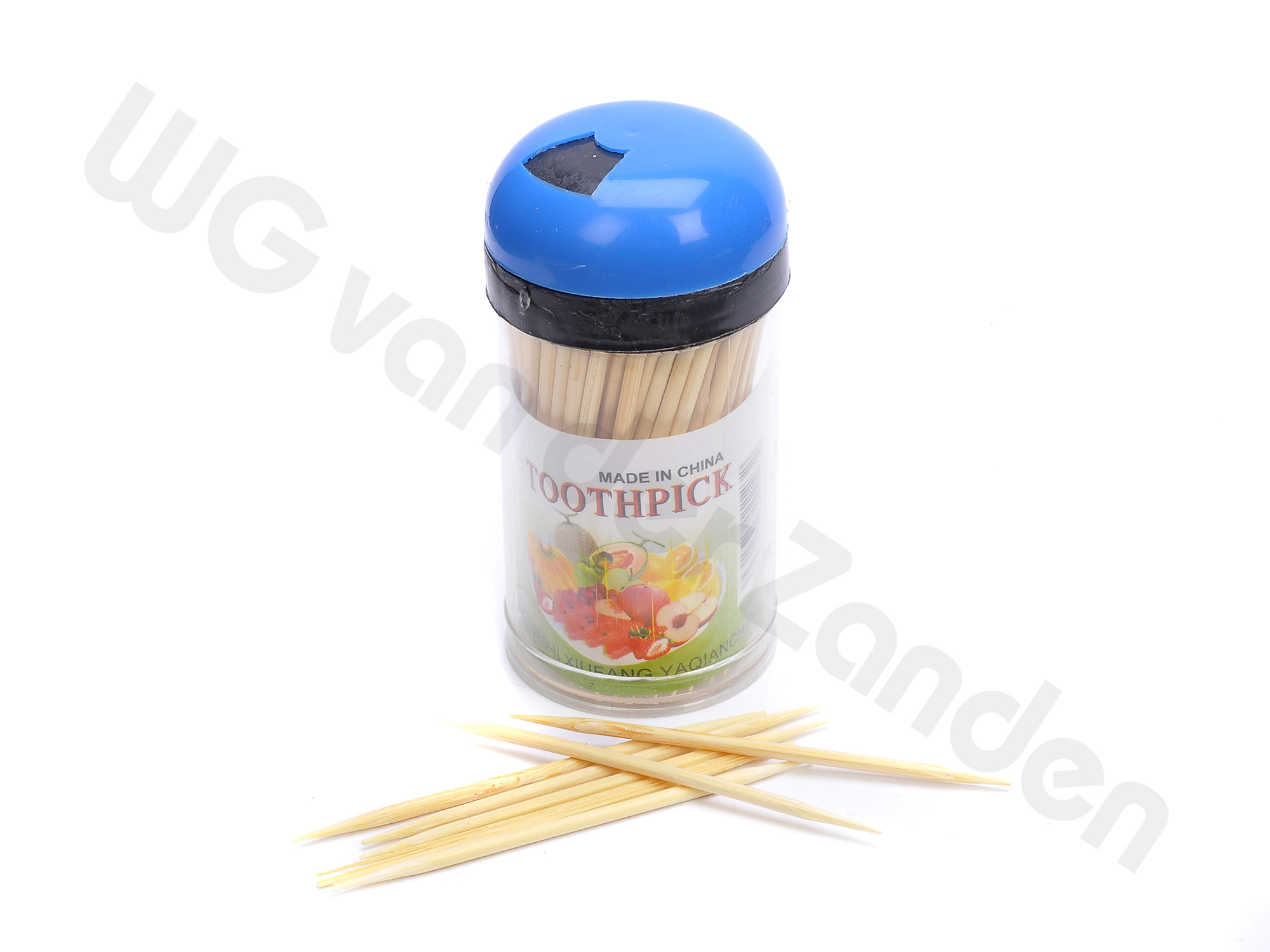 220730 TOOTH PICK HOLDER PLASTIC WITH 150 TOOTH PICKS