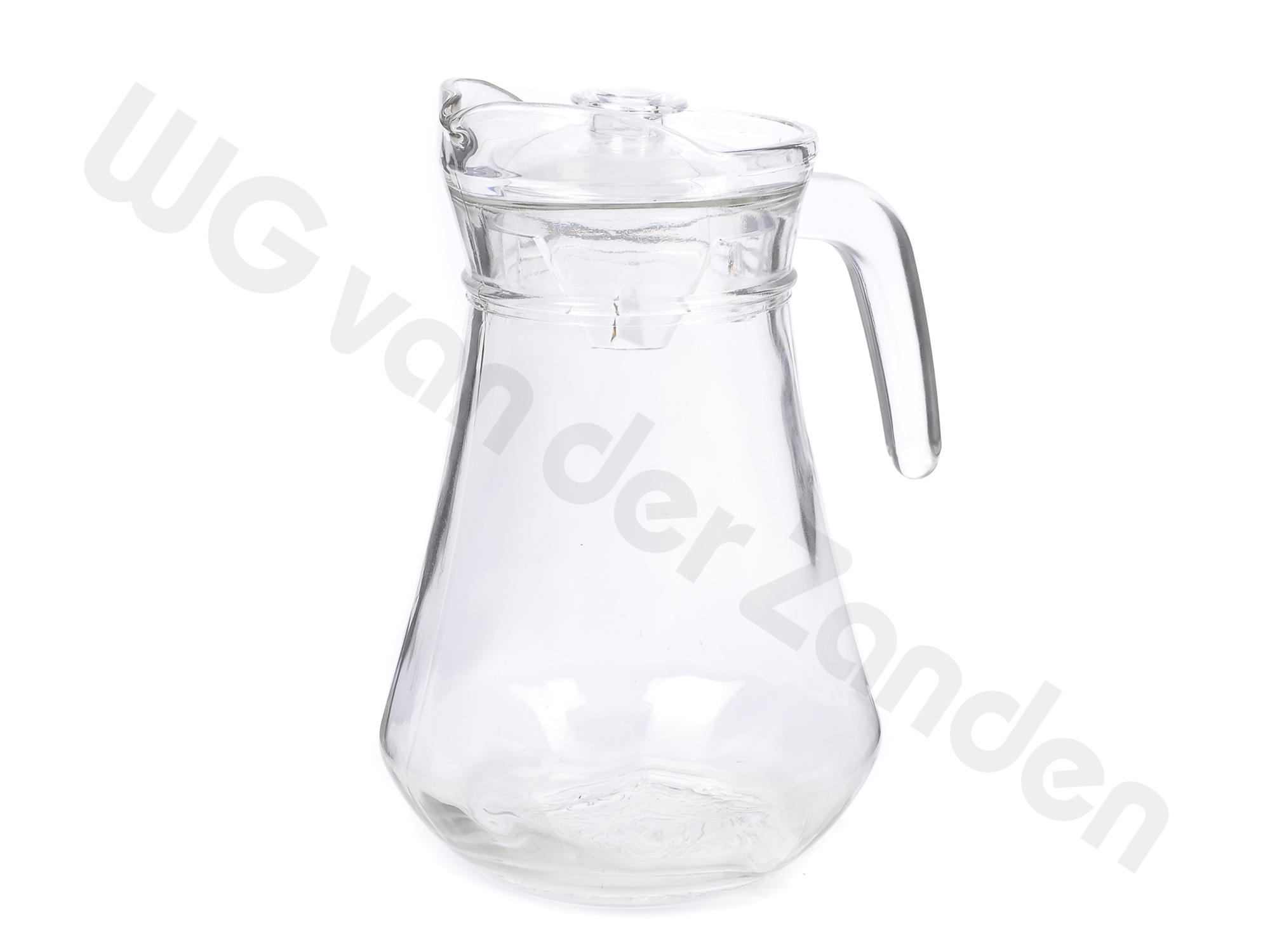 220900 WATER JUG GLASS  1.3 LTR