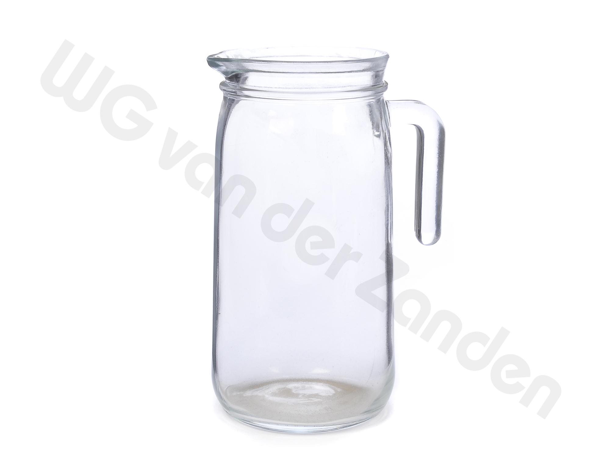 220901 WATER JUG GLASS 1.0 LTR