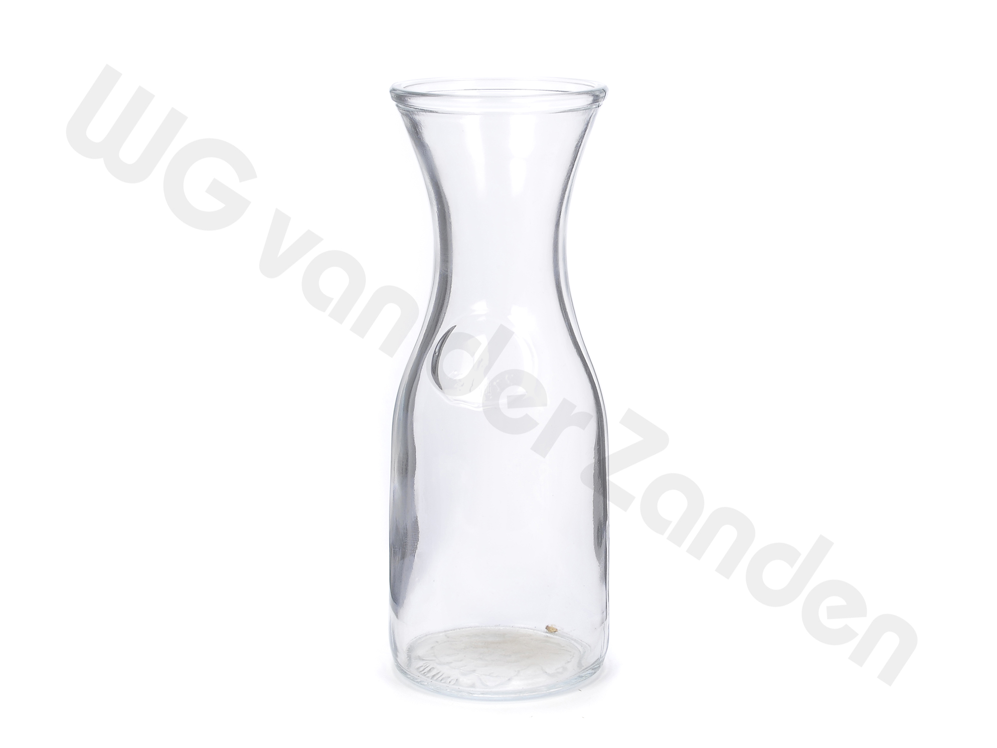 220902 WATER CARAFE GLASS  0.5 LTR