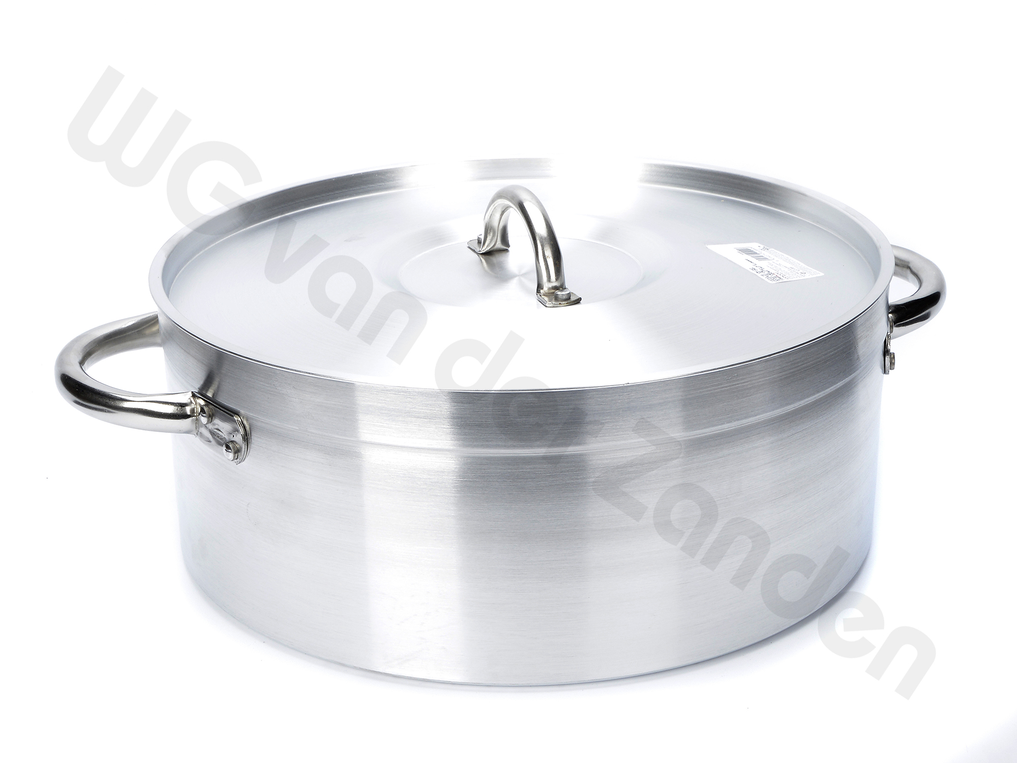 233036 BRAISER ALUM. 36Ø X 12CM 12 LTR WITH COVER