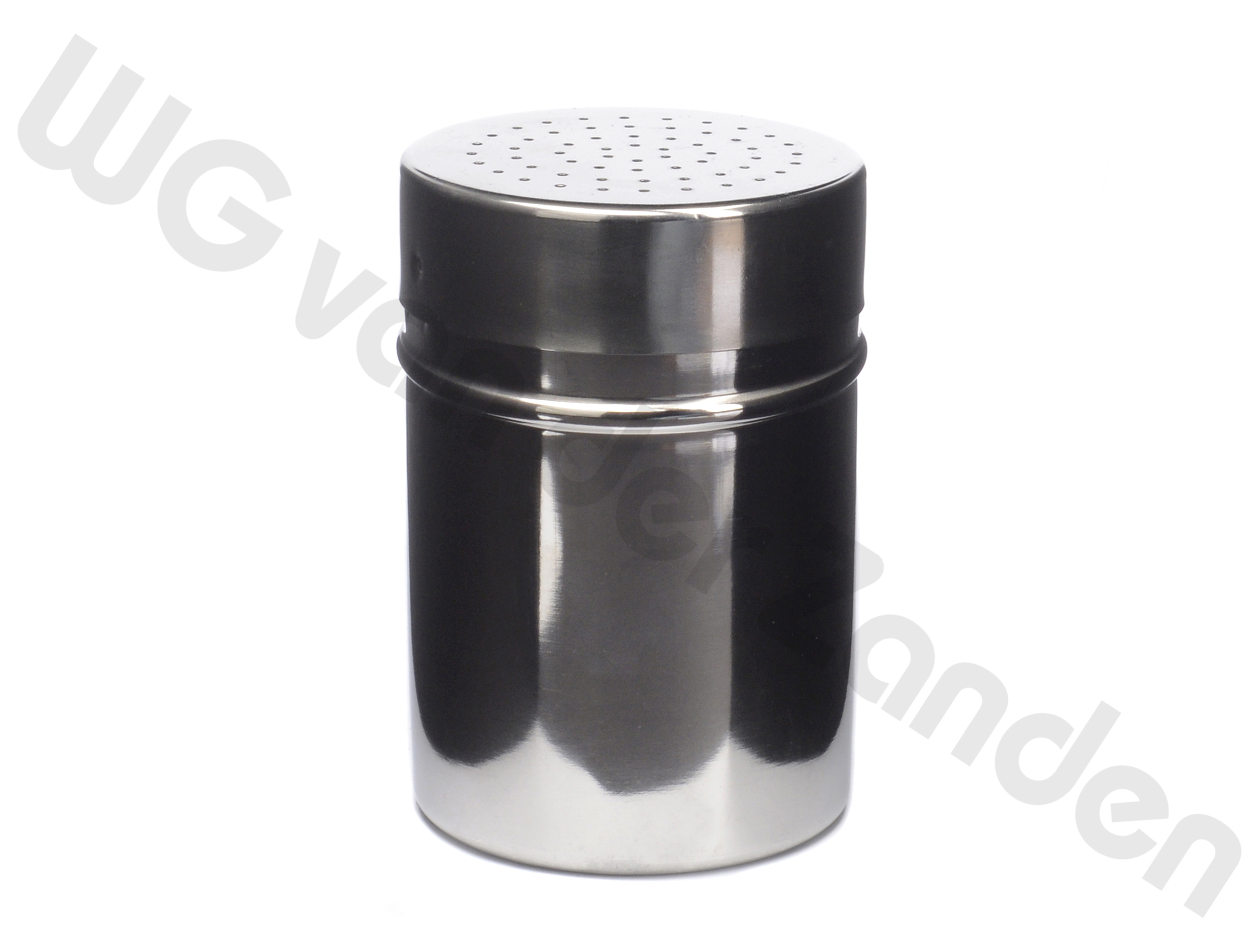 239006 PEPPER SHAKER S/S 7CMØ X 10CM