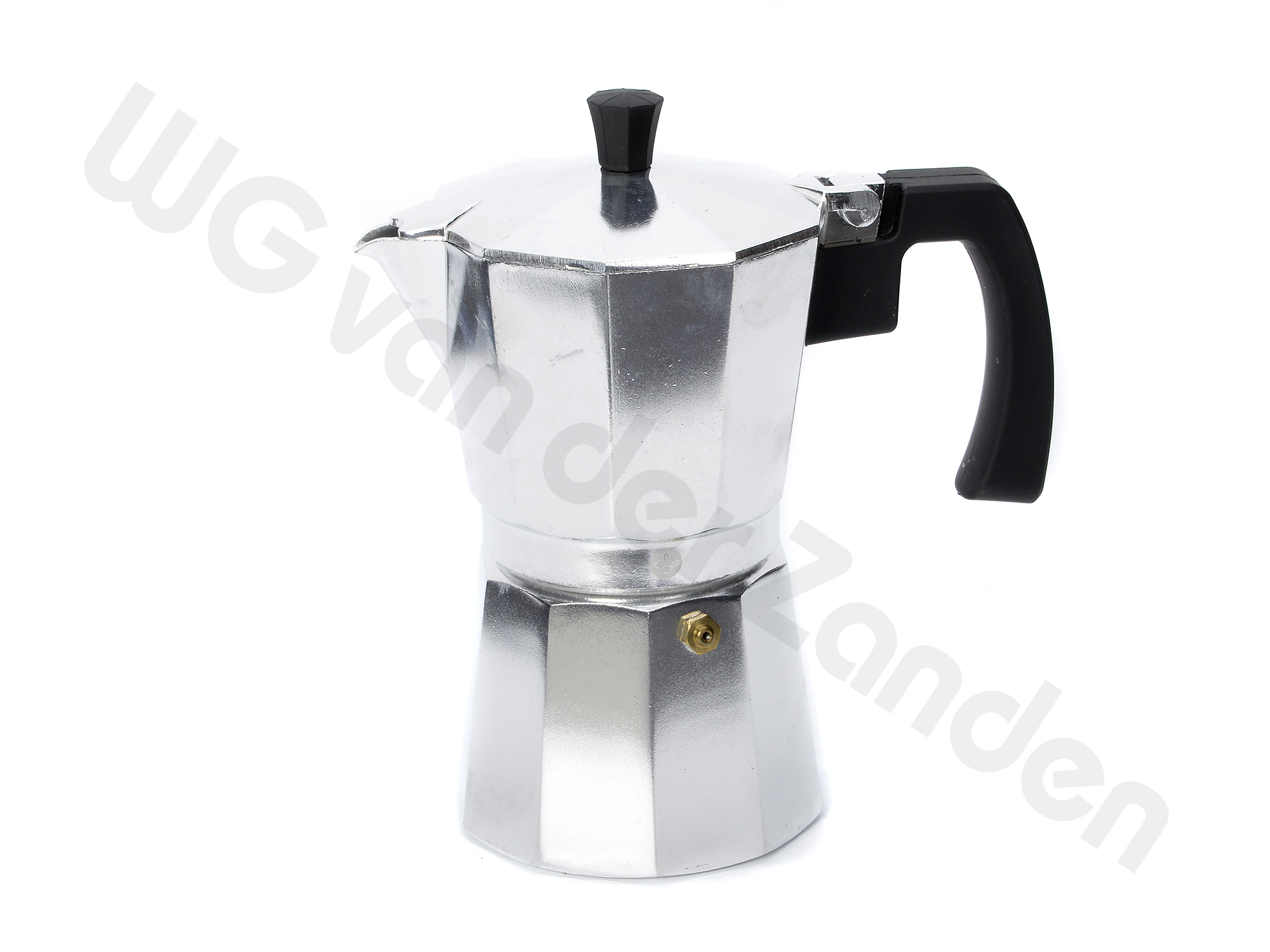 239202 COFFEE MAKER MOCHA EXPRESS ALUM. 6 CUPS