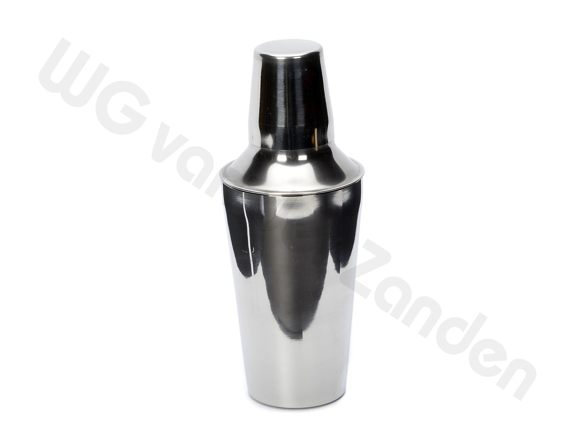 257132 COCKTAIL SHAKER RVS 0.5 LTR