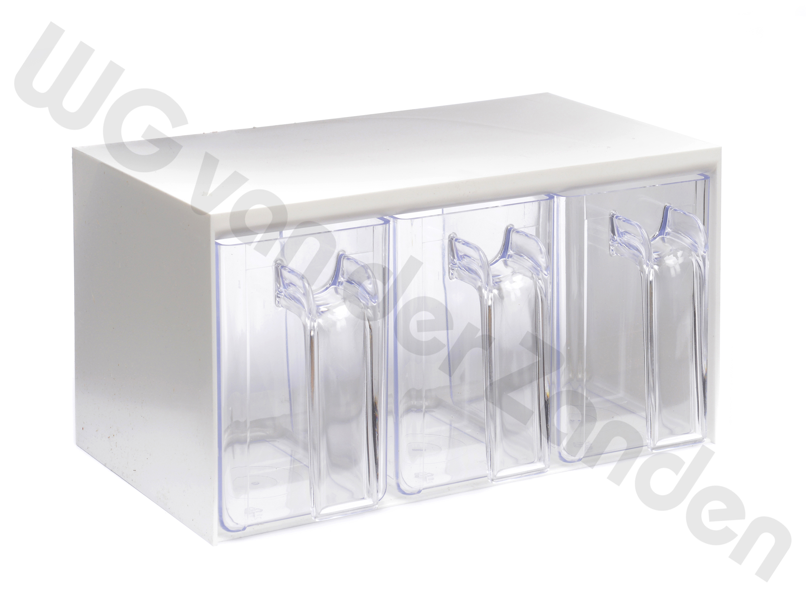 257135 SPICE  RACK PLASTIC 3 X 1 LTR