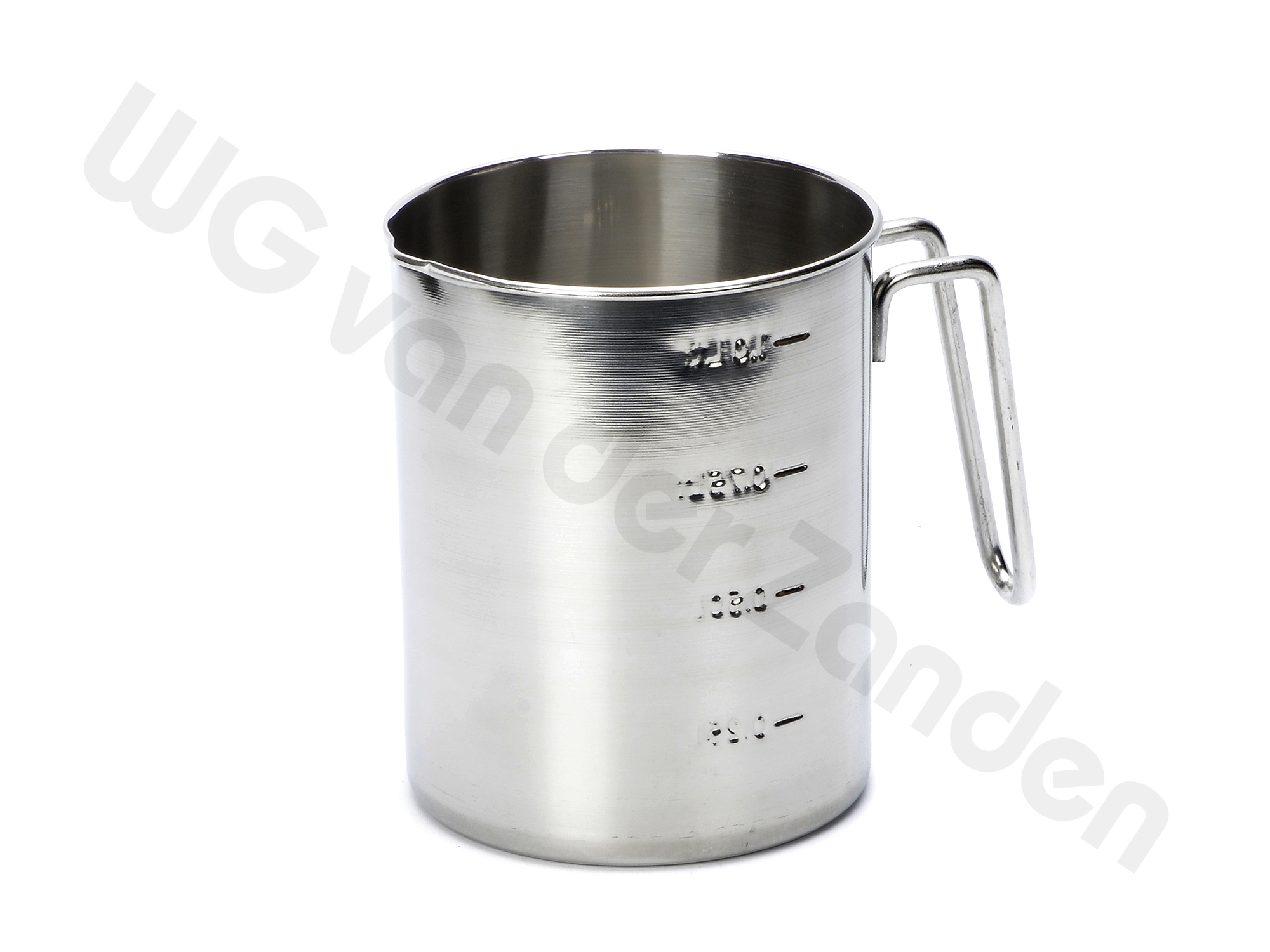 257350 MEASURING CUP S/S 0.5 LTR