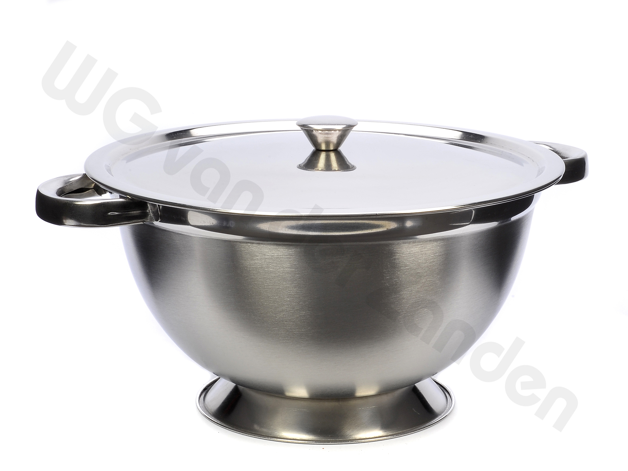 257520 SOEPTERRINE ROND 22CMØ RVS 3 LTR