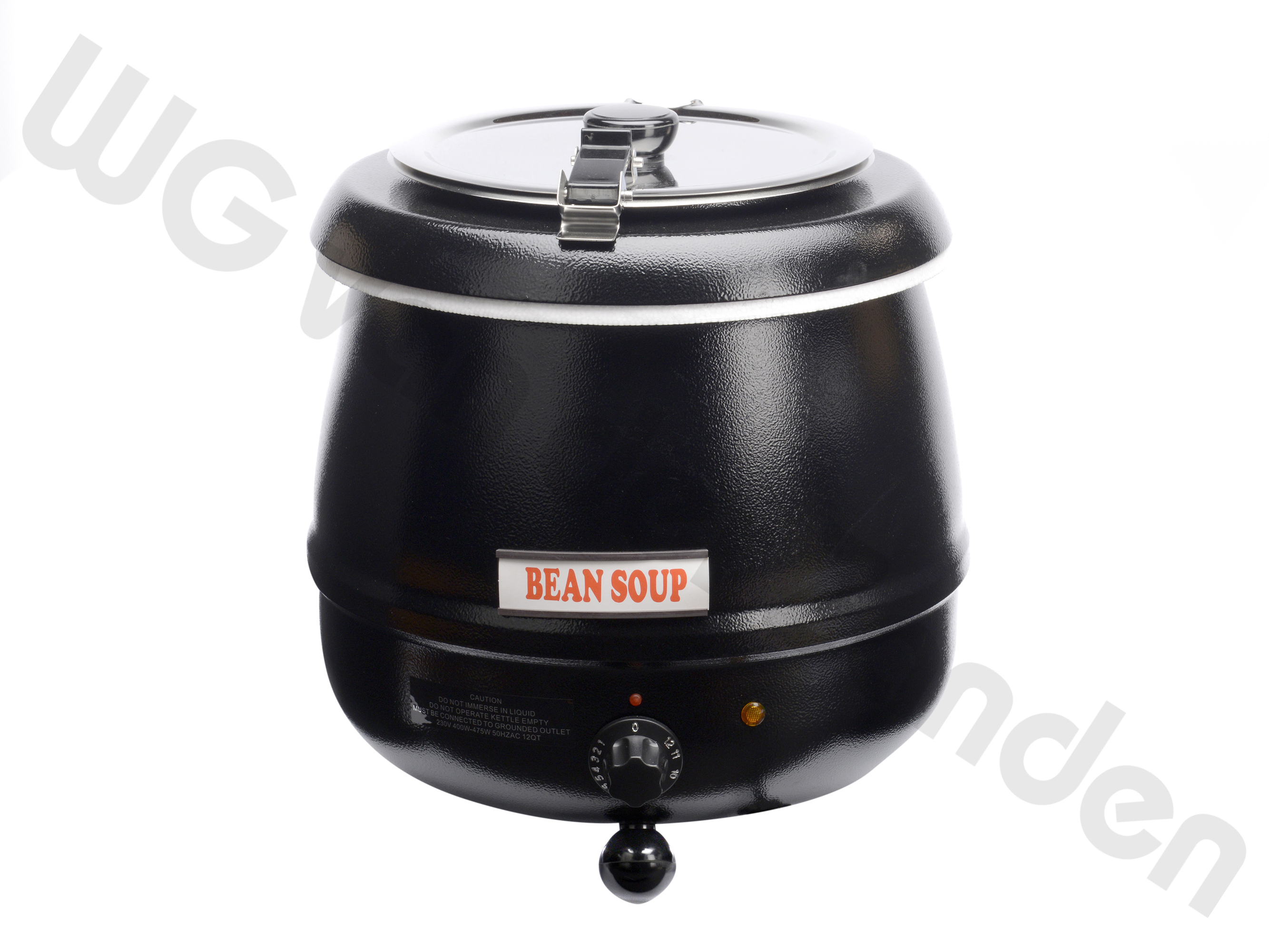 257525 SOUP KETTLE &quot;AU BAIN-MARIE&quot; 10 LTR 230V 50-60HZ