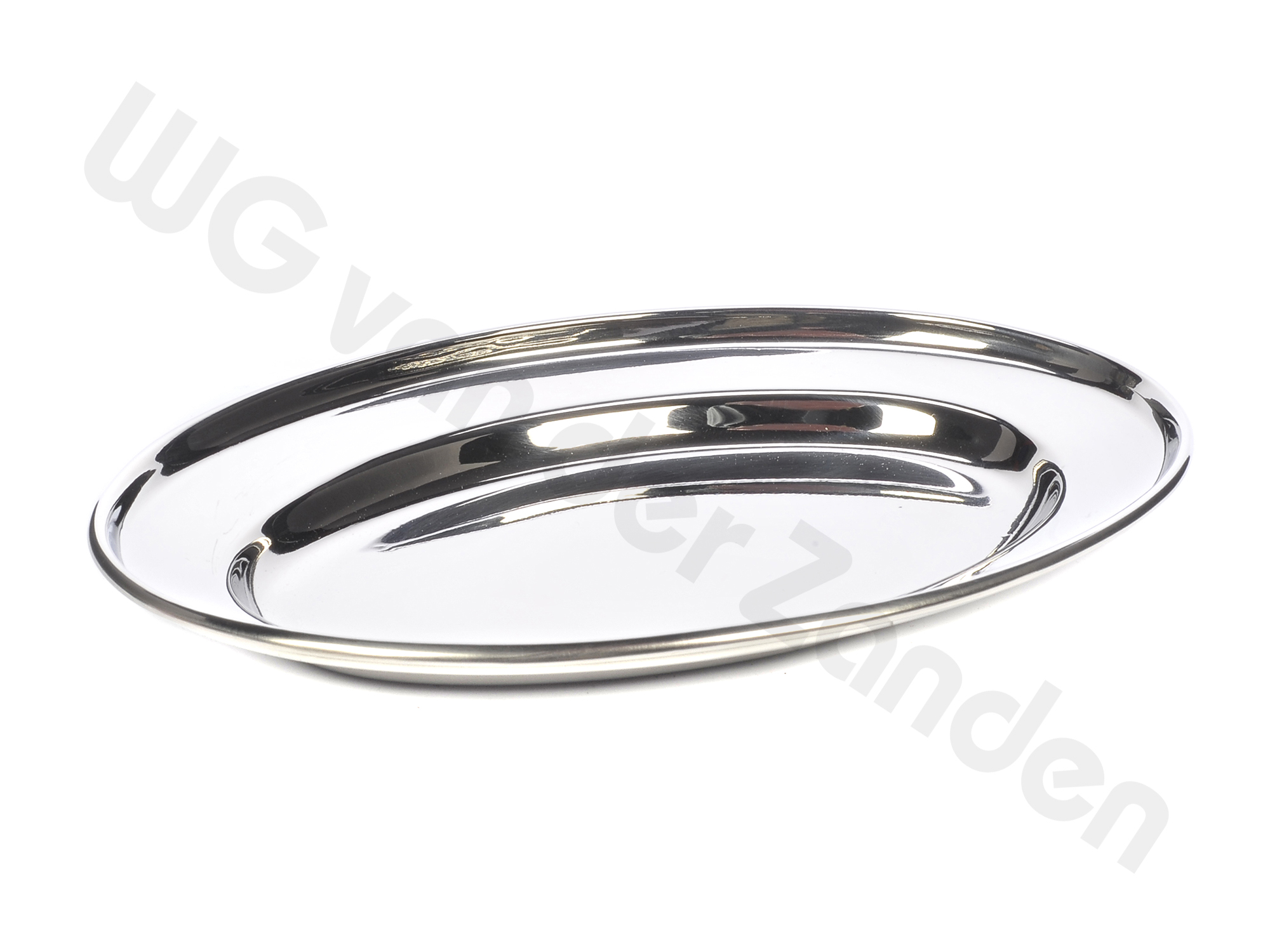 257674 DISH OVAL S/S 30CM