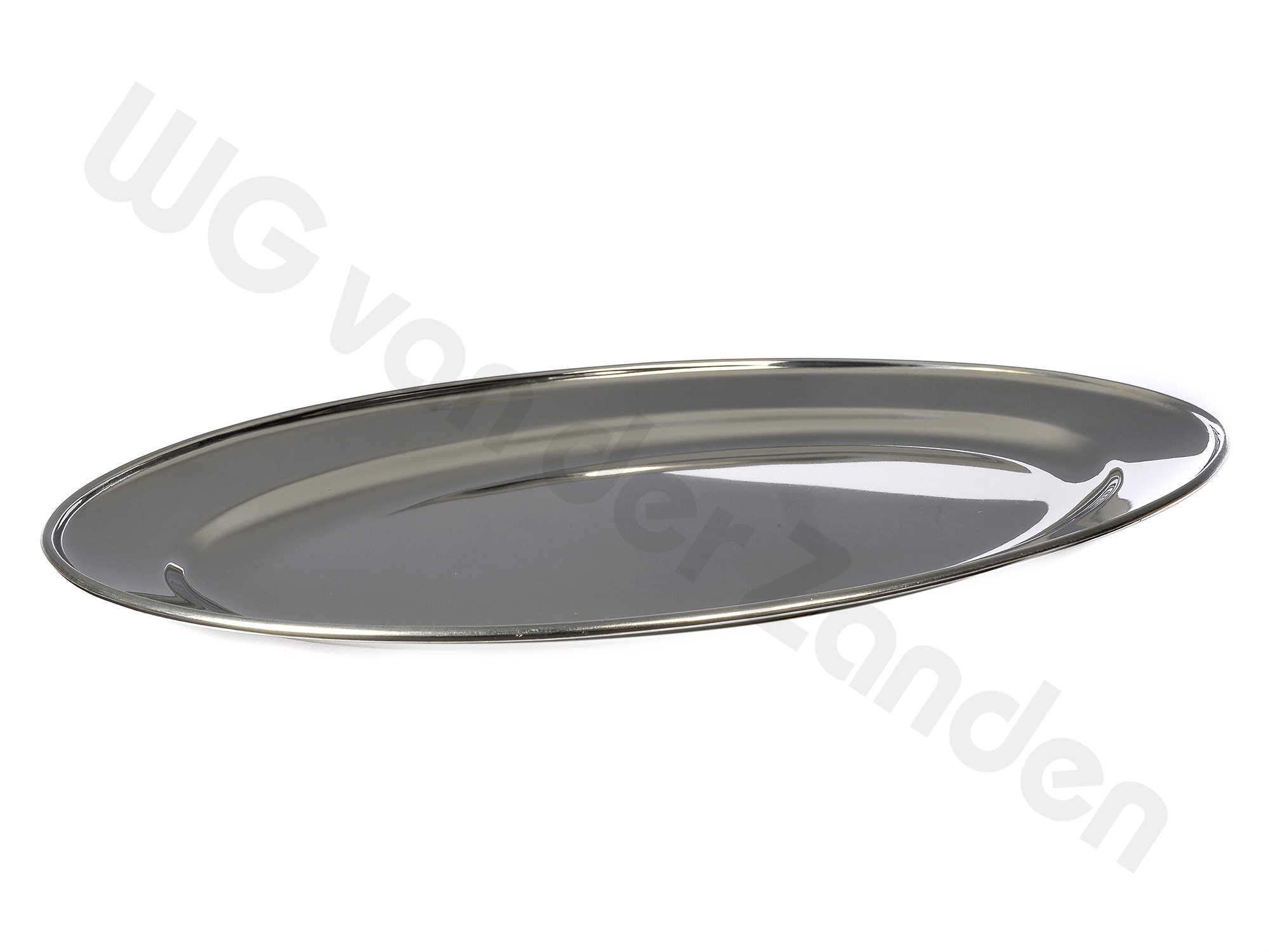 257676 DISH OVAL S/S 35CM