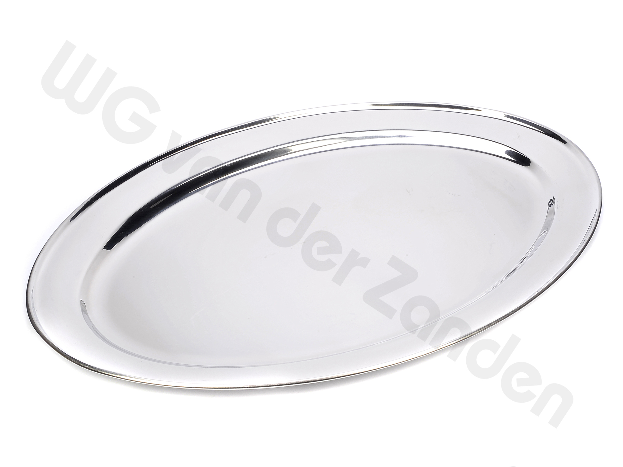 257682 DISH OVAL S/S 50CM