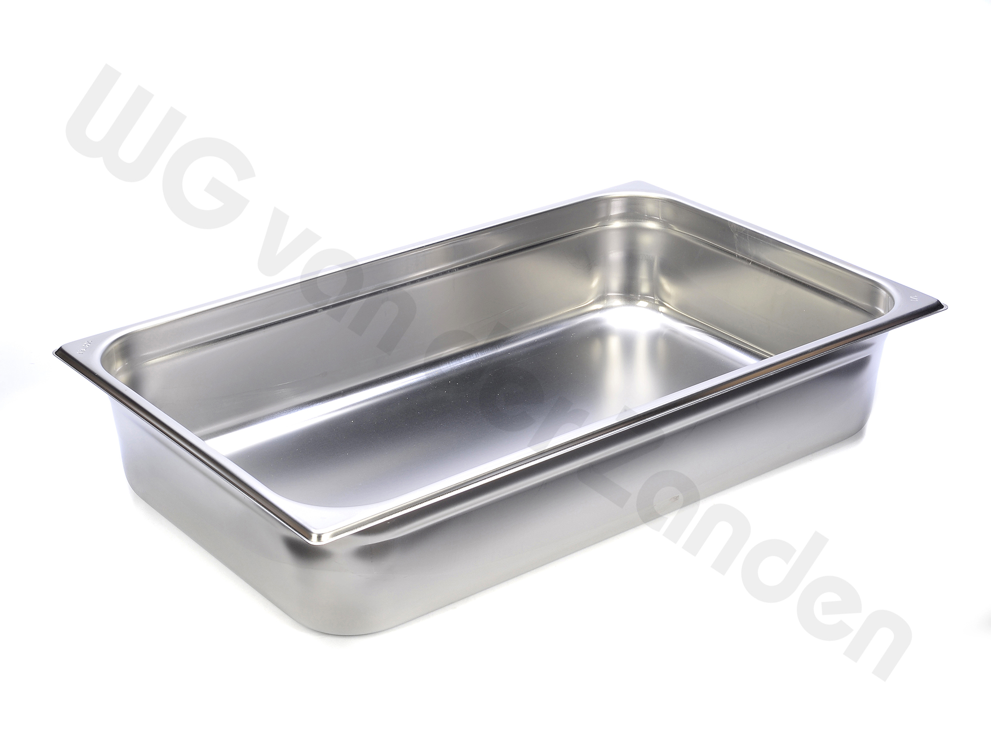 257905 GASTRONORM BAK RVS 1/3 X 15CM