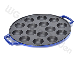 270125 DUTCH PANCAKE PAN CAST IRON 26CMØ