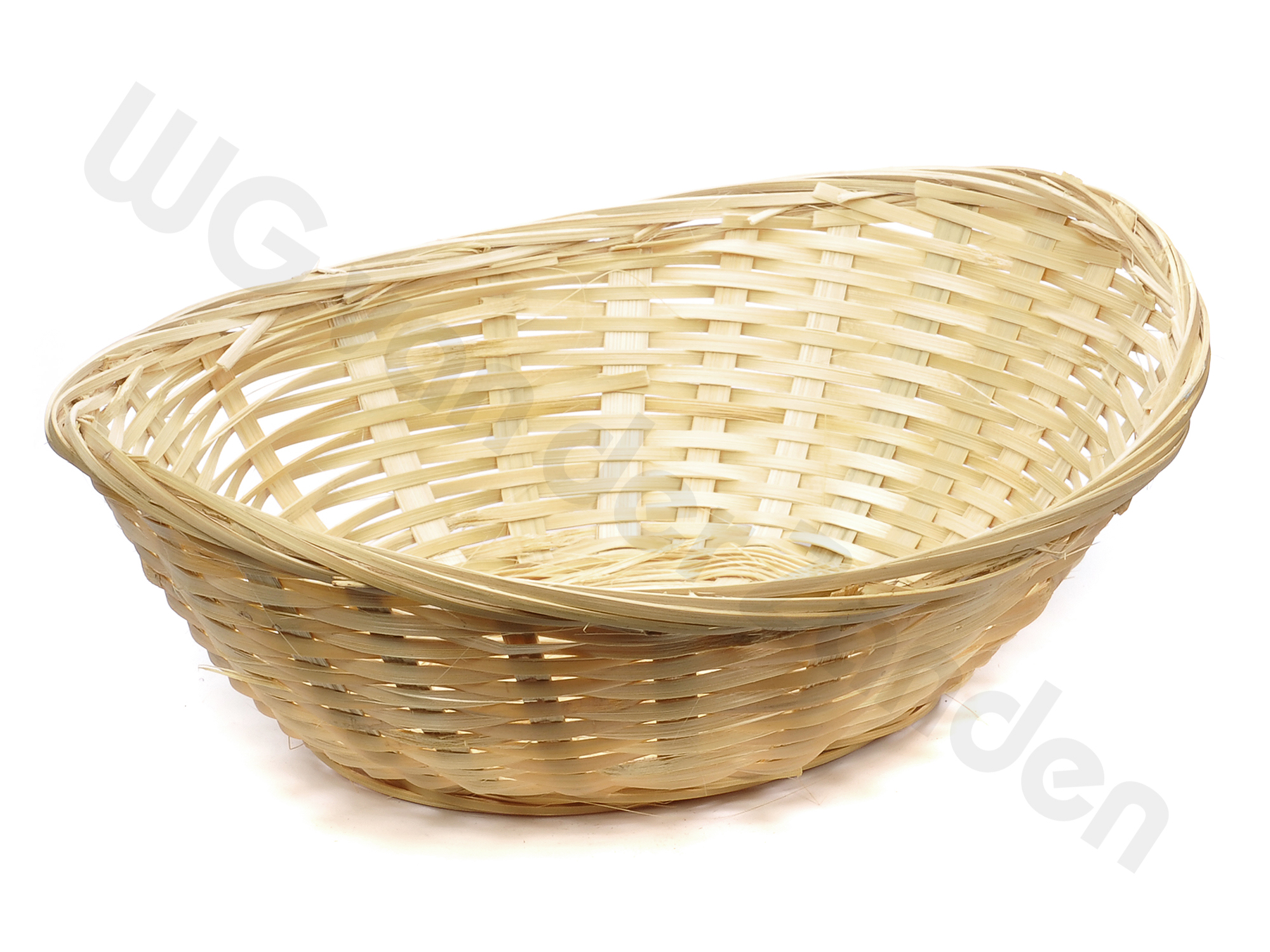 272607 BREAD BASKET WICKER OVAL 27X21X8CM