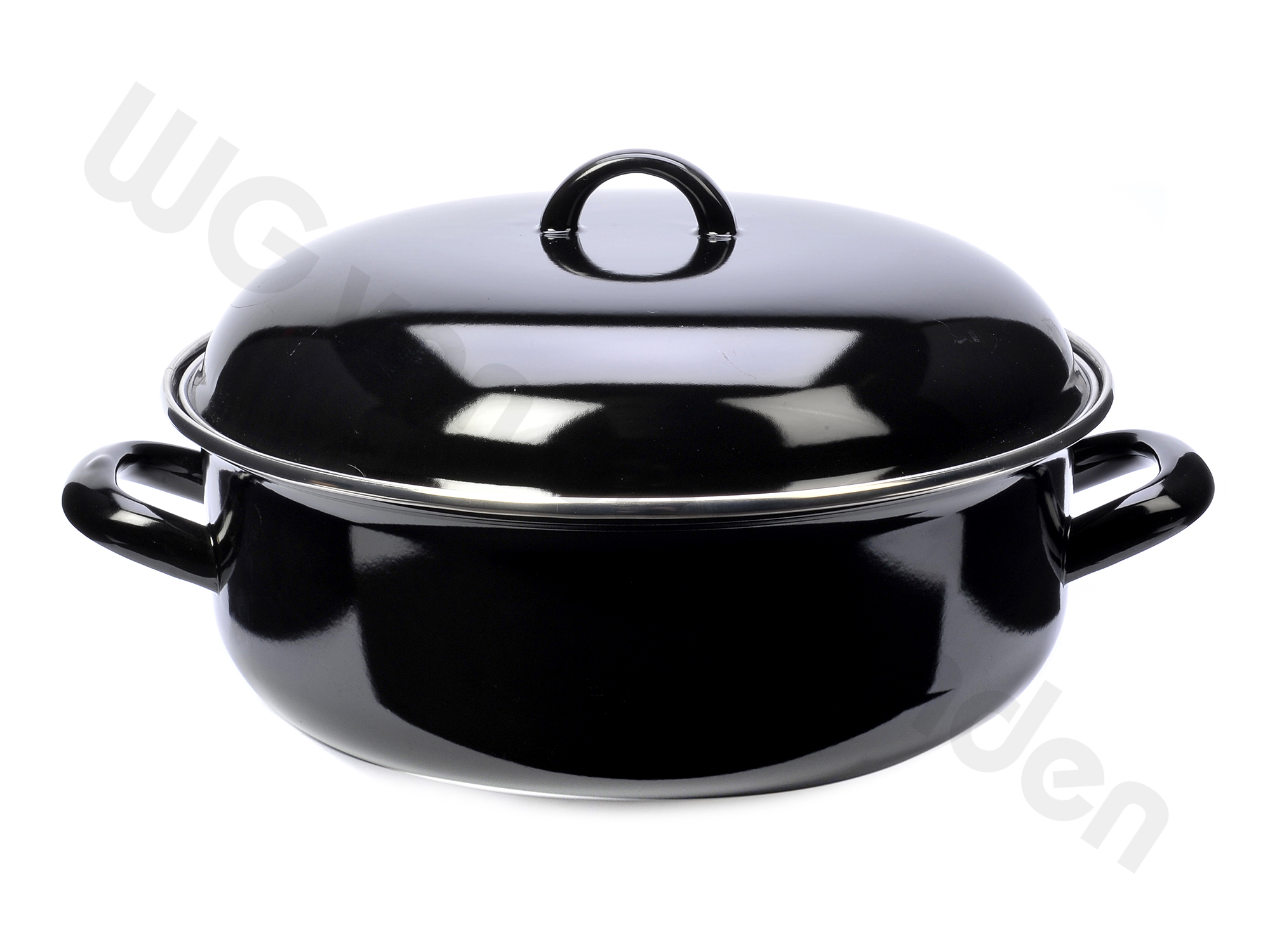 276003 BRAADPAN EMAILLE 28CMØ LICHT