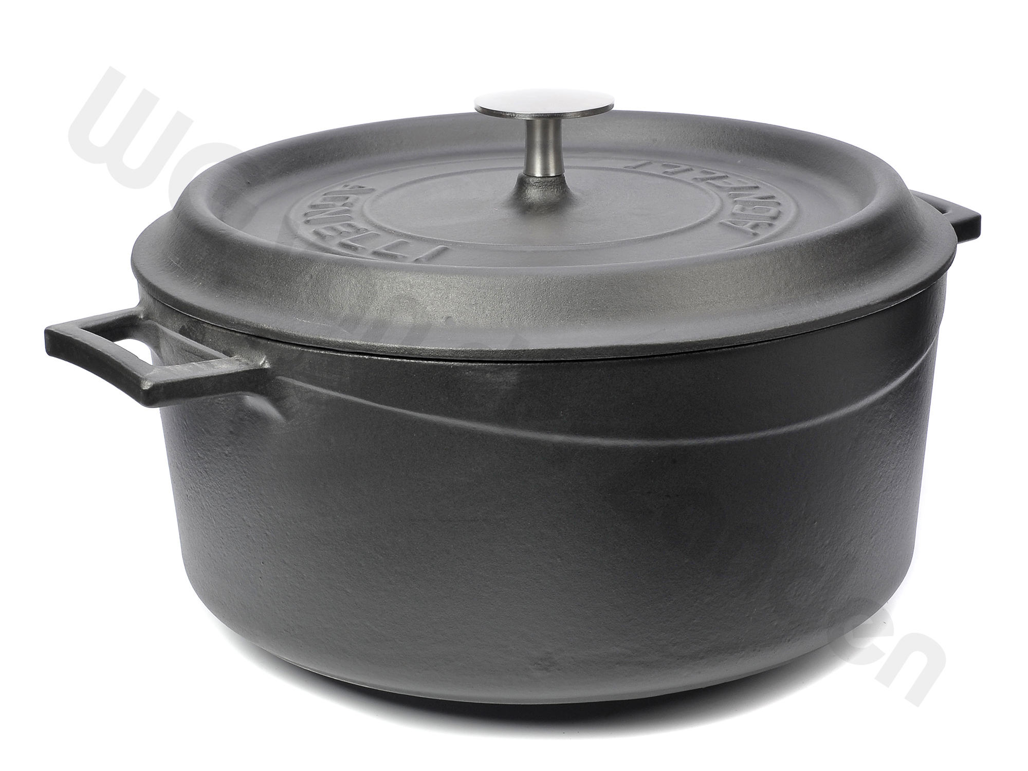 276007 BRAADPAN GIETIJZER 28Ø X 12CM / 6.7 LTR