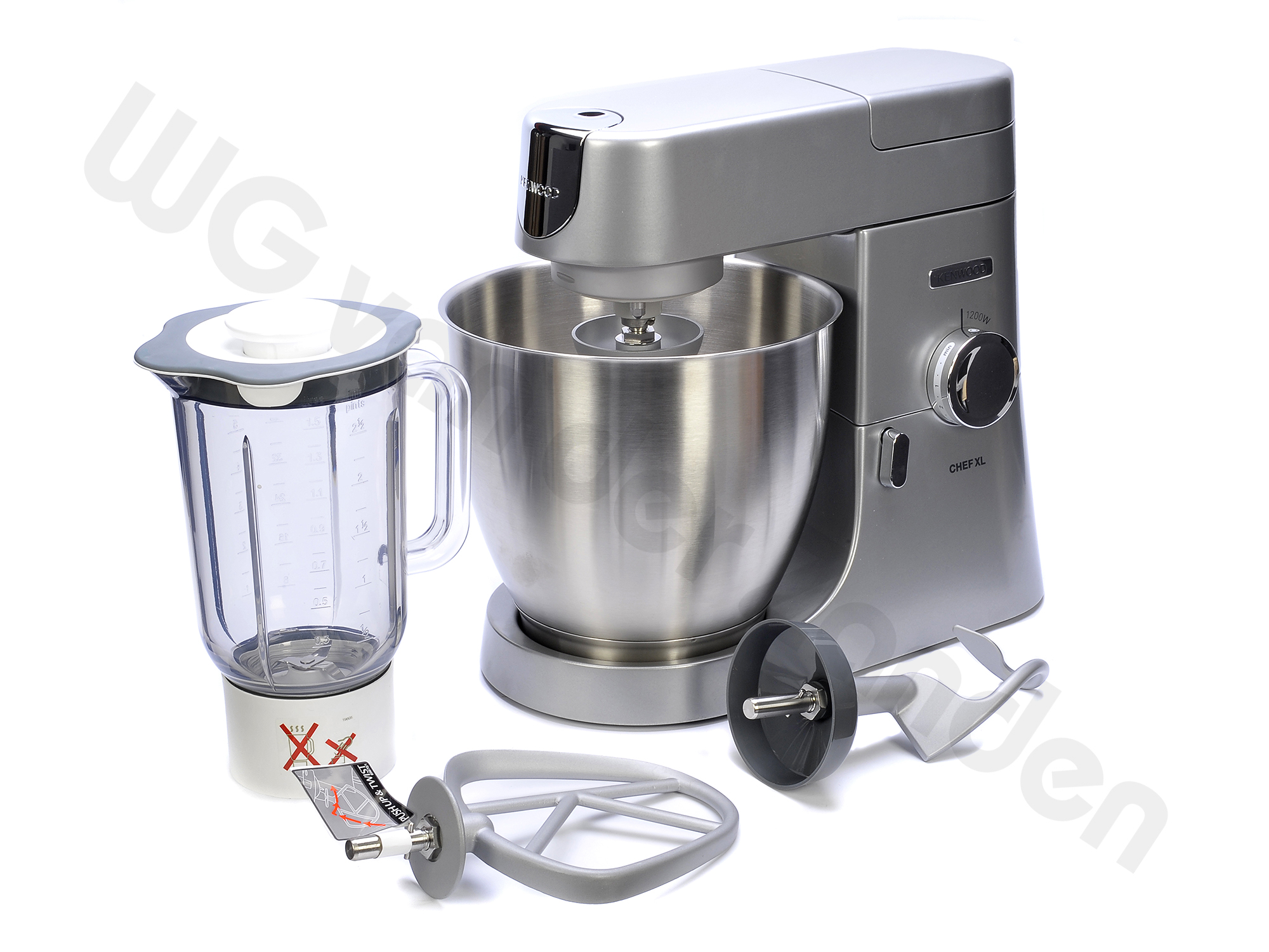 332074 STAND MIXER KENWOOD CHEF XL 6. 7LTR 230V 1200W 50-60HZ