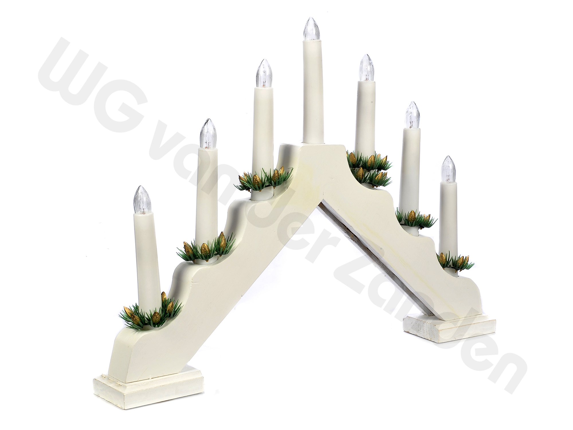 333330 XMAS CANDLE BRIDGE (7 CANDLES) 230V