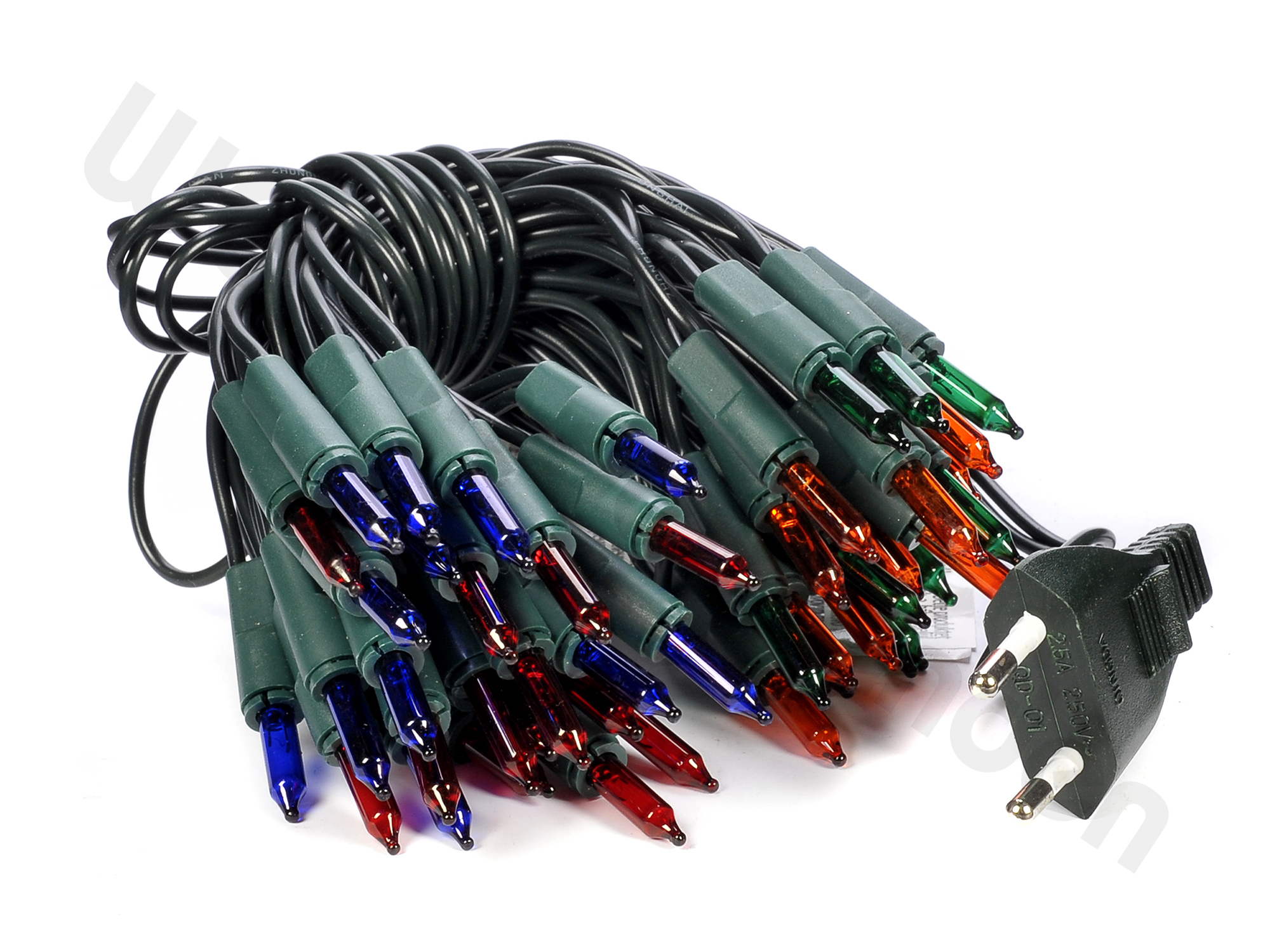 339916 XMAS TREE LIGHTS 50 PCE MULTI-COLOUR 230V