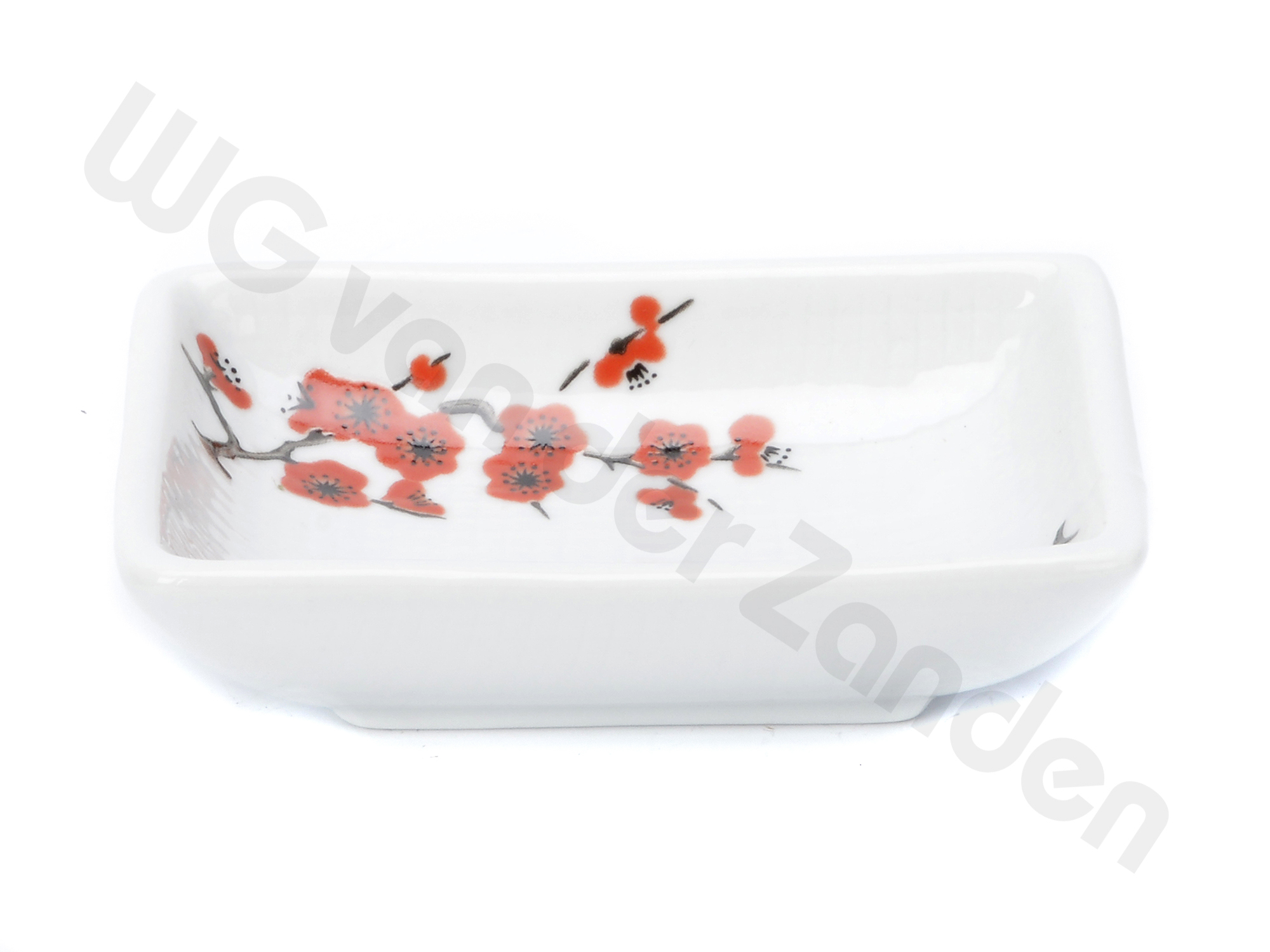 390102 BOWL SOY SAUCE PORCELAIN 10.5x7.5CM