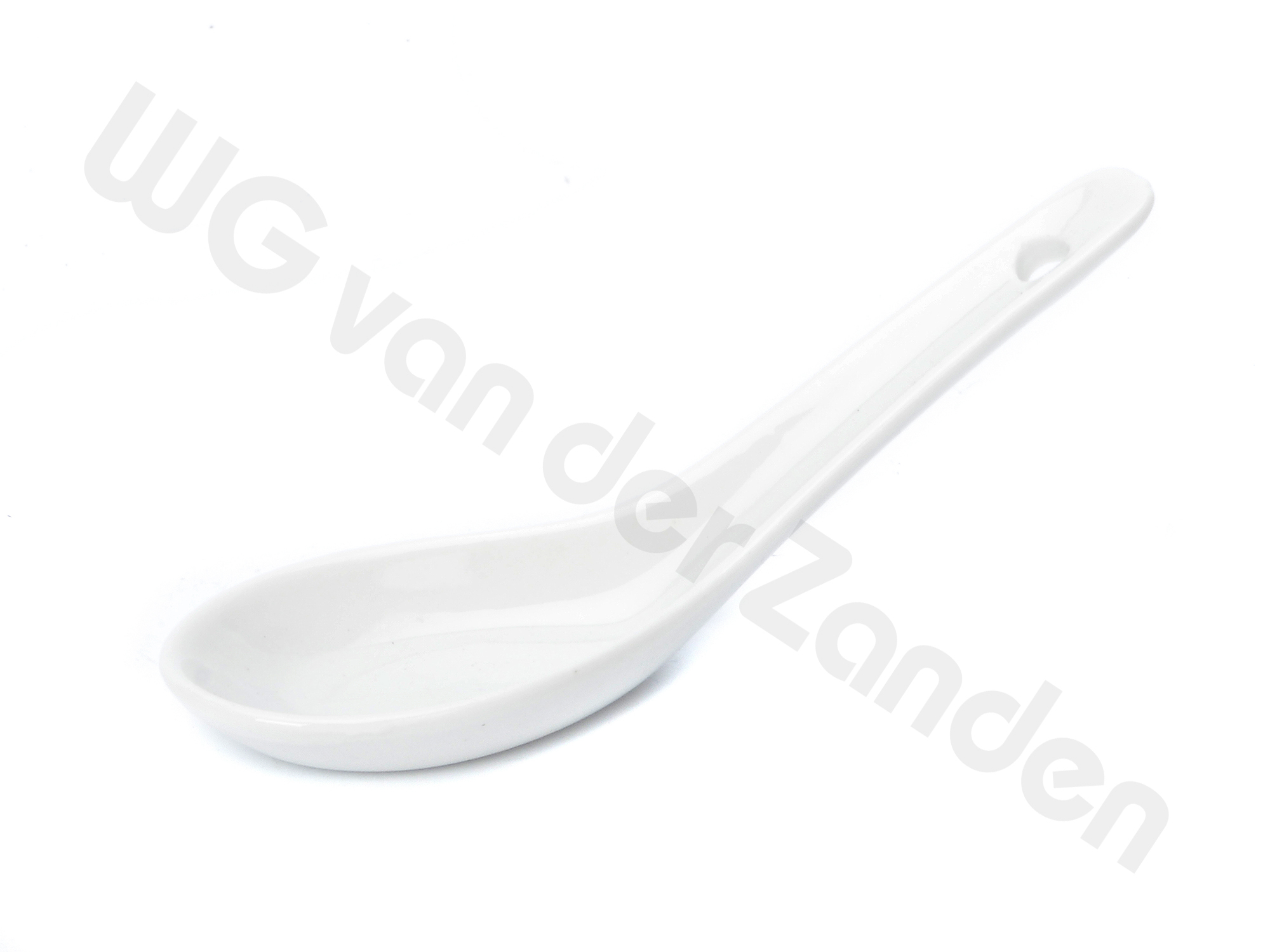 390108 RICE SOUP SPOON PORCELAIN