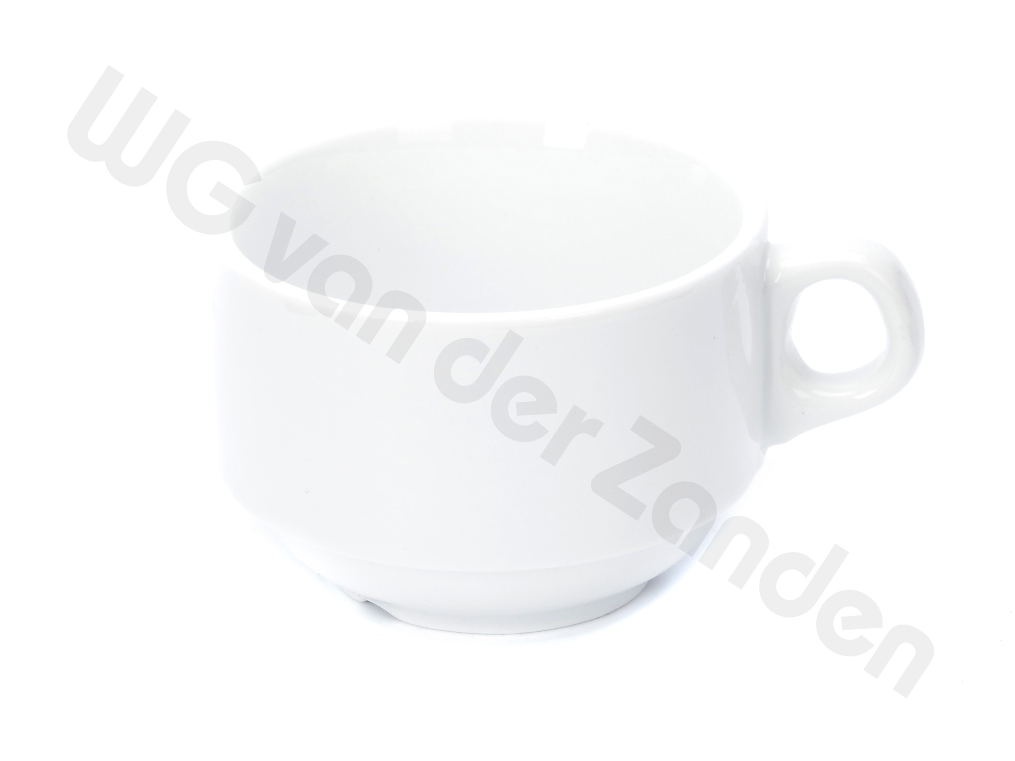 391401 TEA CUP STACKABLE 18CL &quot;HOLLAND PORCELAIN&quot;