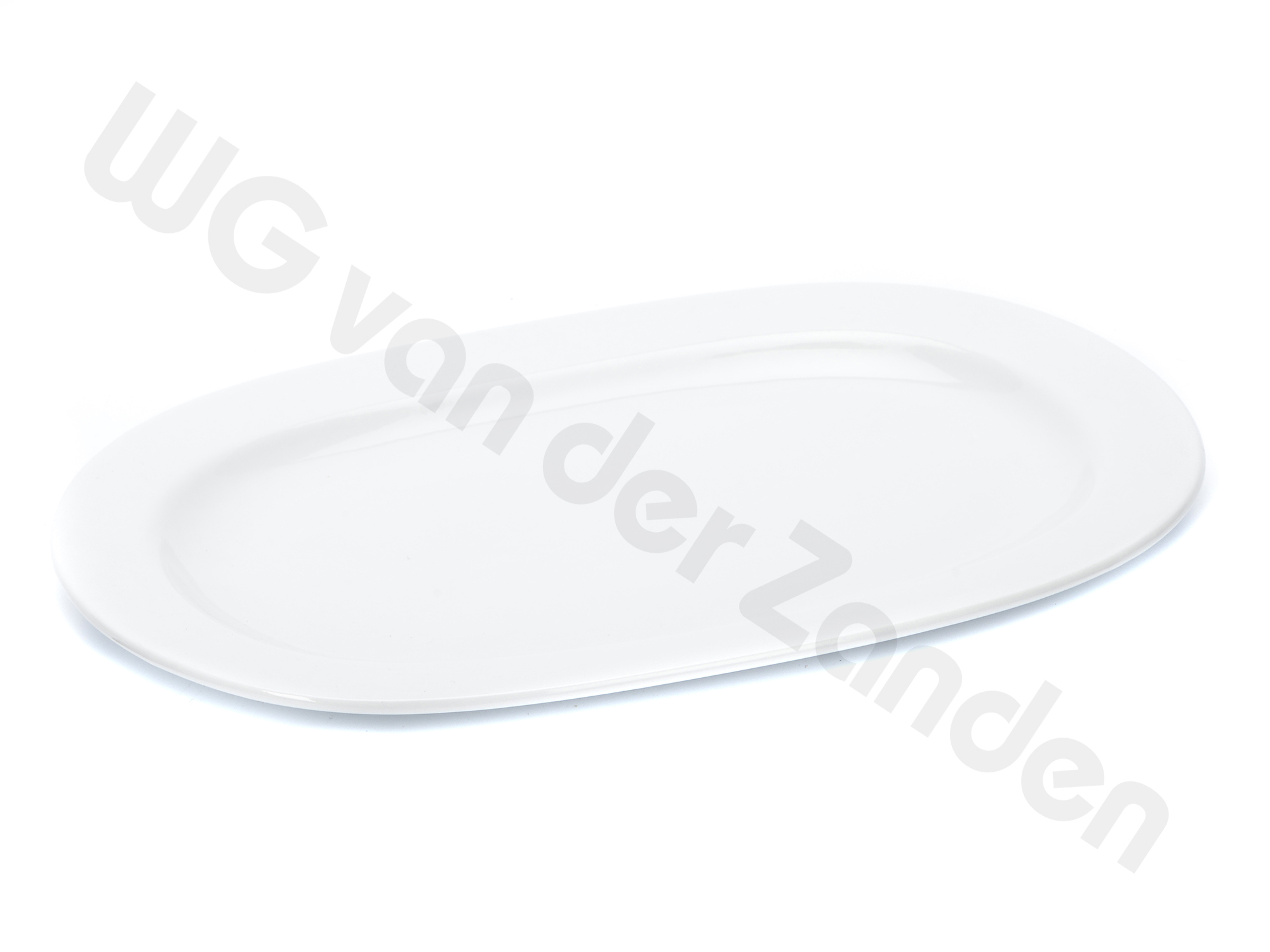 391791 DISH OVAL FLAT 35CM &quot;HOLLAND PORCELAIN&quot;