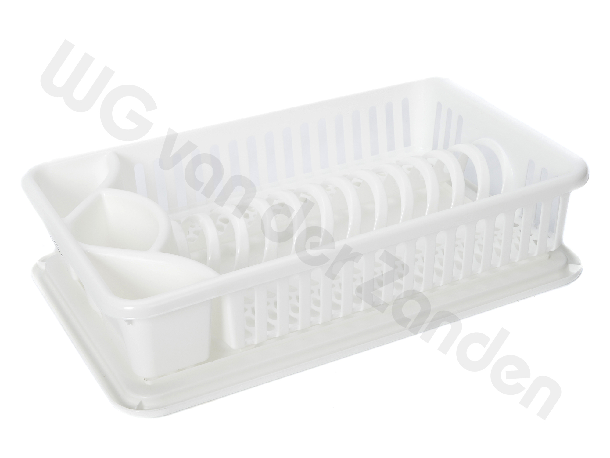 420494 DISH DRAINER RACK PLASTIC SMALL 42X27X7CM