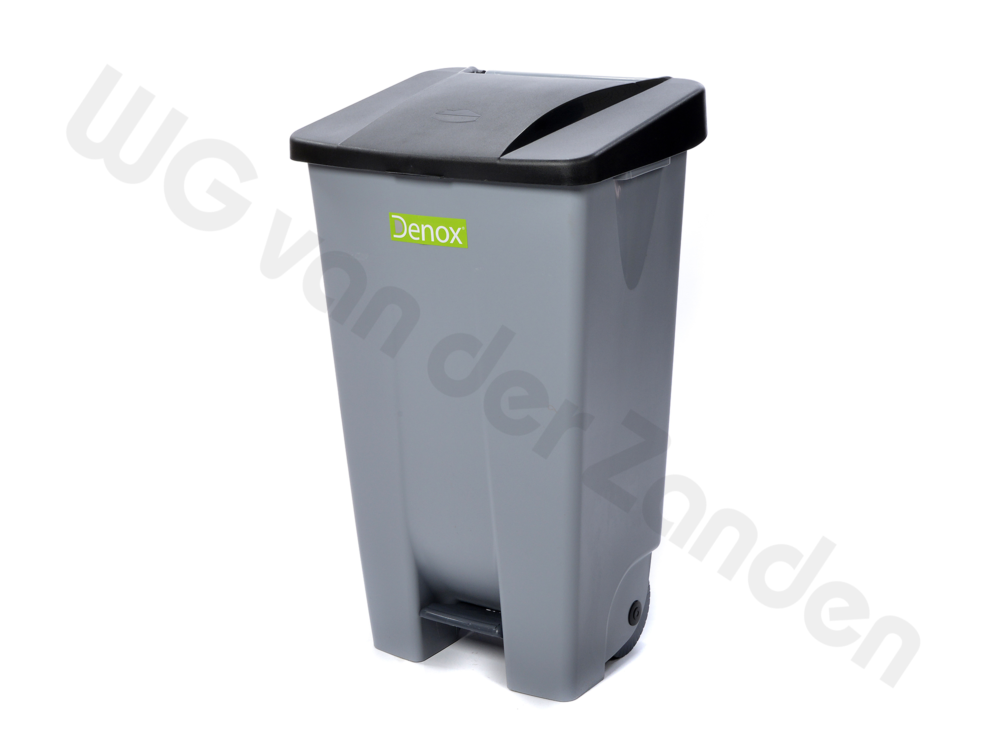 440037 GARBAGE PEDAL BIN 120 LTR PLASTIC WHEELED