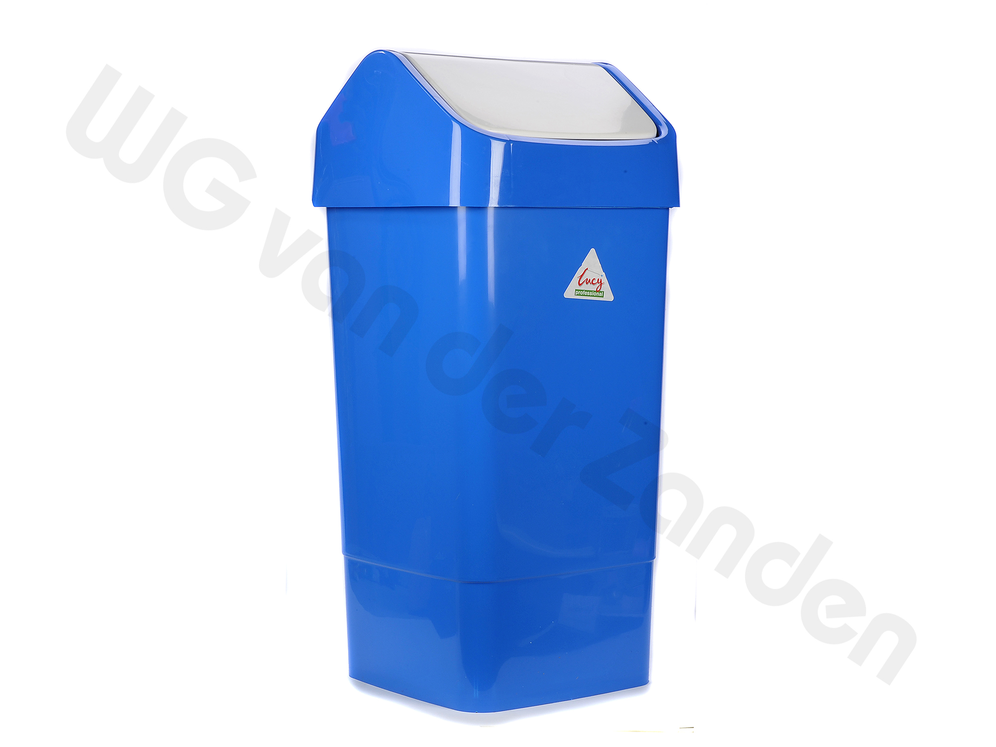 440064 AFVALBAK KUNSTSTOF 50 LTR  BLAUW