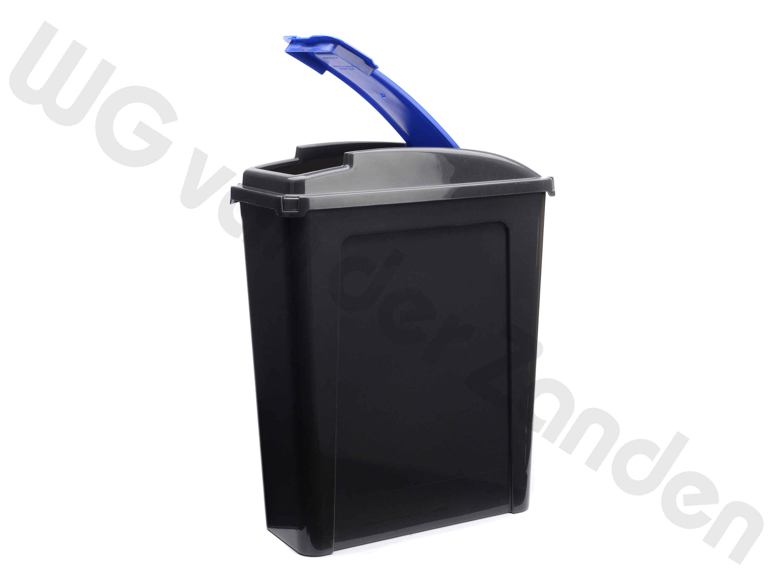 440094 GARBAGE BIN 25 LTR PLASTIC BLUE LID