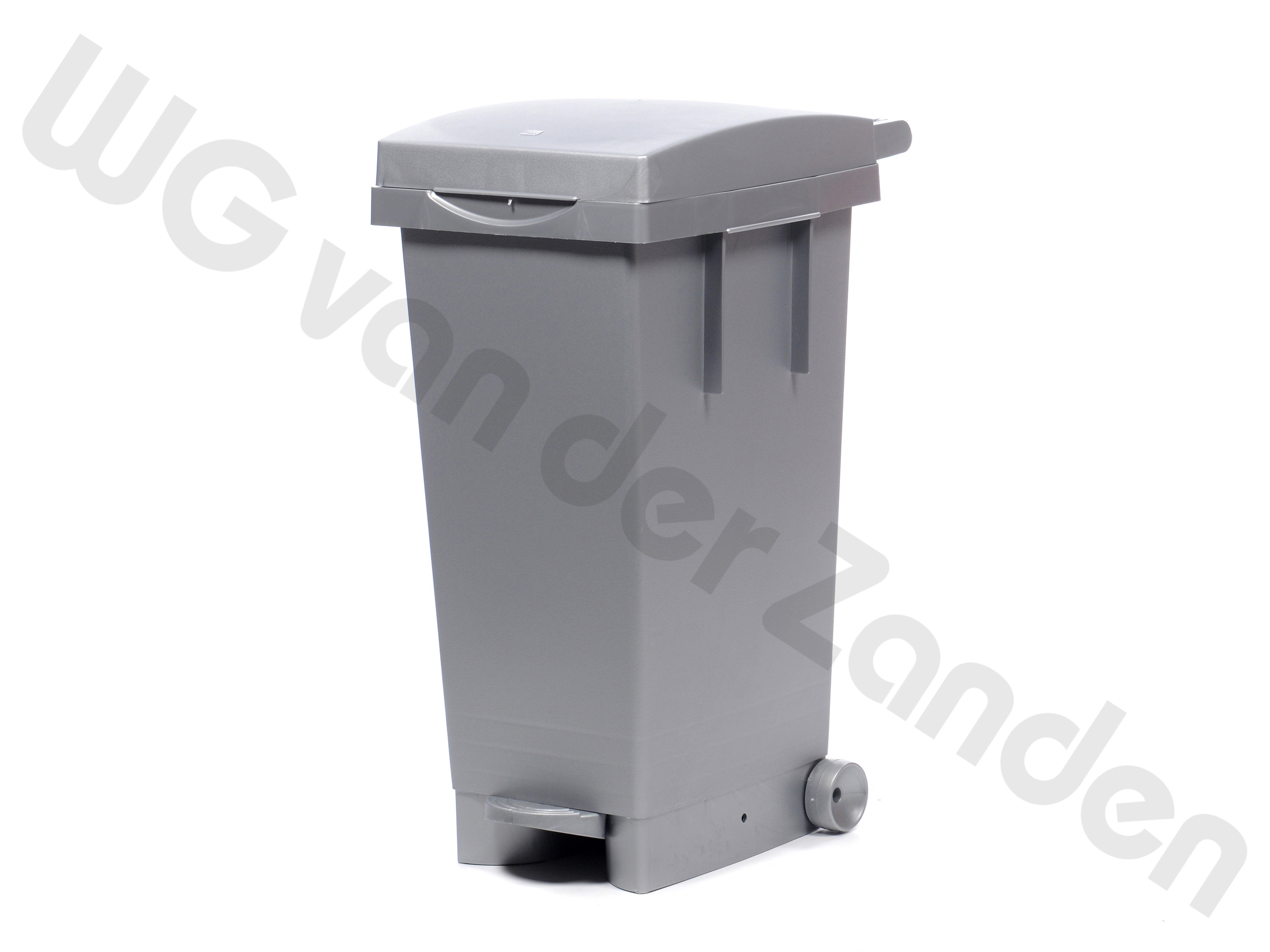 440204 GARBAGE PEDAL BIN 80 LTR PLASTIC GREY