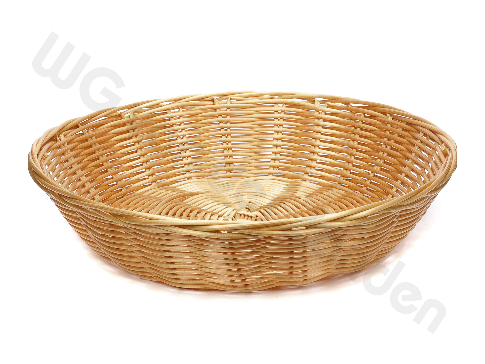 441120 BREAD / FRUIT BASKET PLASTIC 25CMØ X 6CM