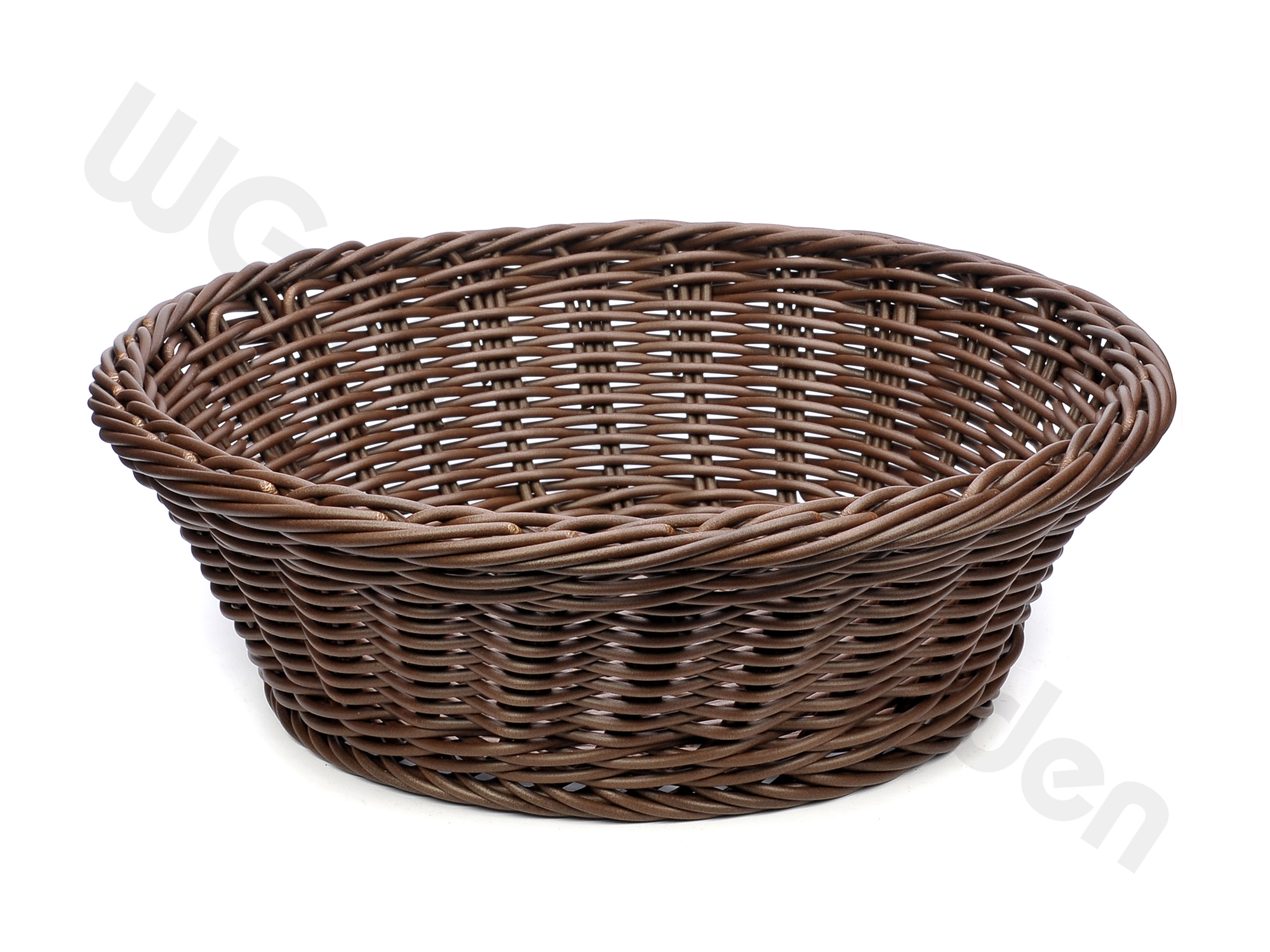 441122 BREAD / FRUIT BASKET PLASTIC 28.5CMØ X 9CM